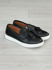 TASSEL LEATHER MOCCASINS