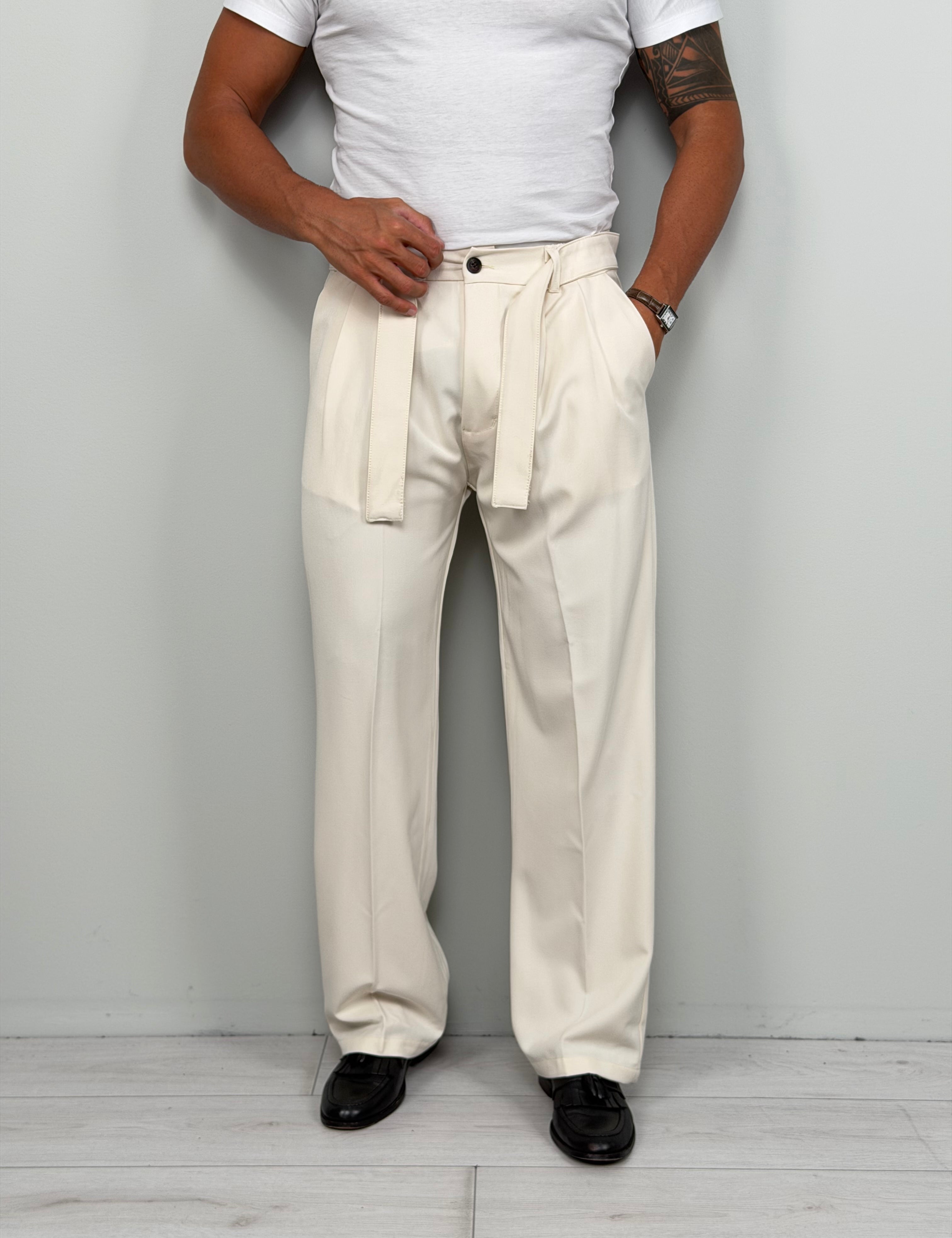 PANTALONE ELEGANT AMPIO - TASCA DIETRO