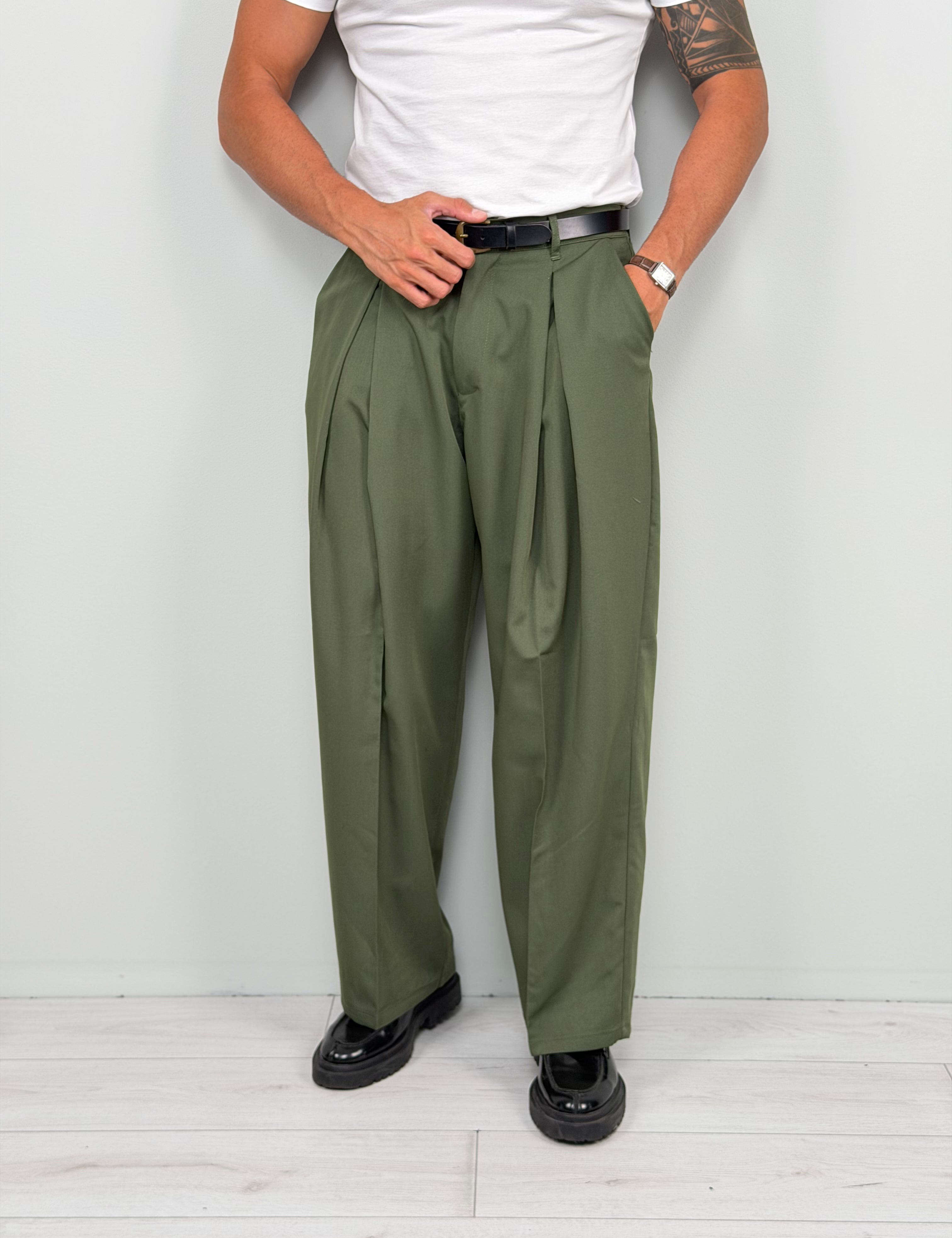 PANTALONE BELGRAVIA FONDO AMPIO