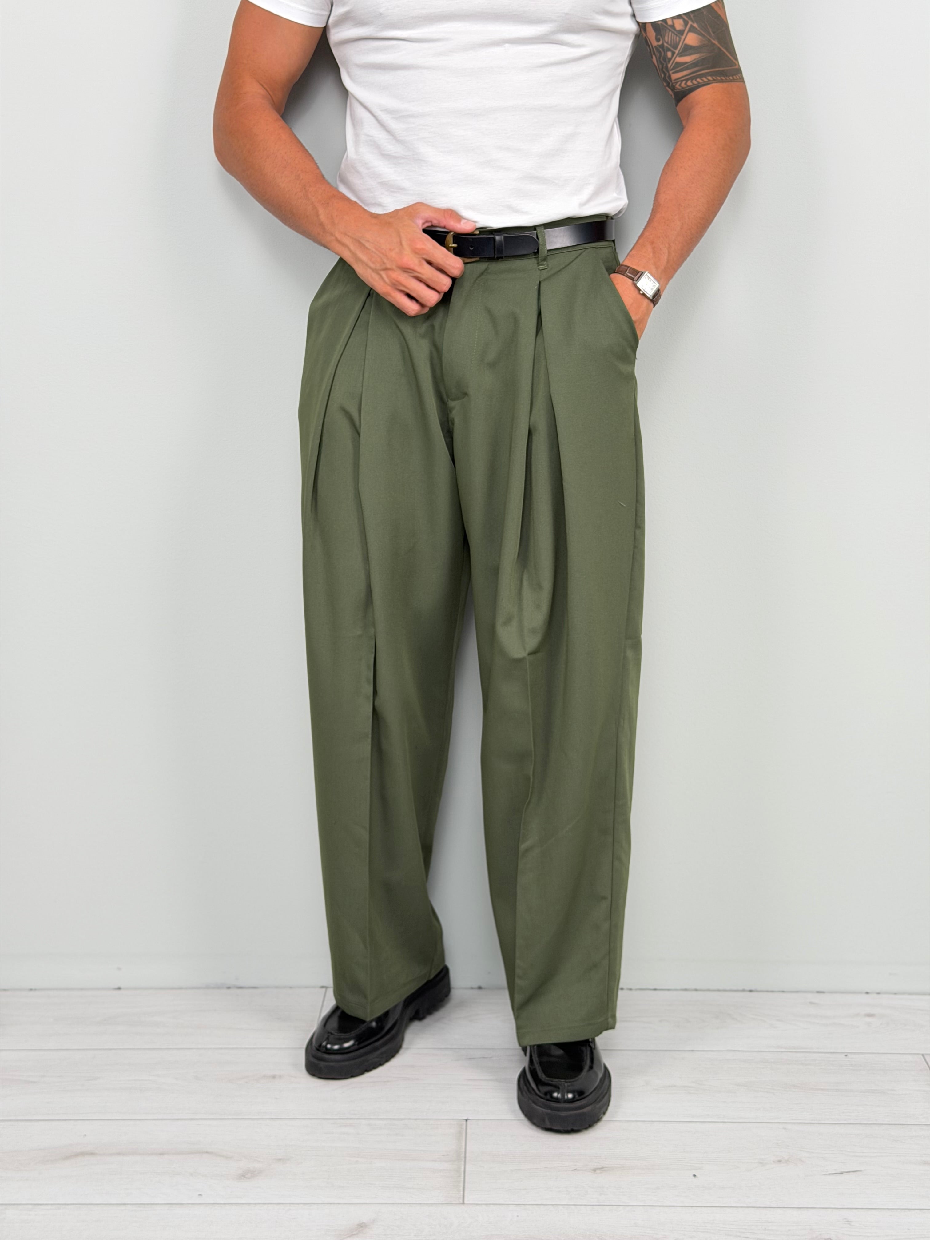 PANTALONE BELGRAVIA FONDO AMPIO