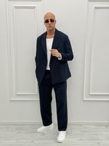 ROBE CASUAL DOUBLE BOUTONNAGE