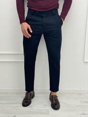 PANTALONE LANA TASCHE DIETRO