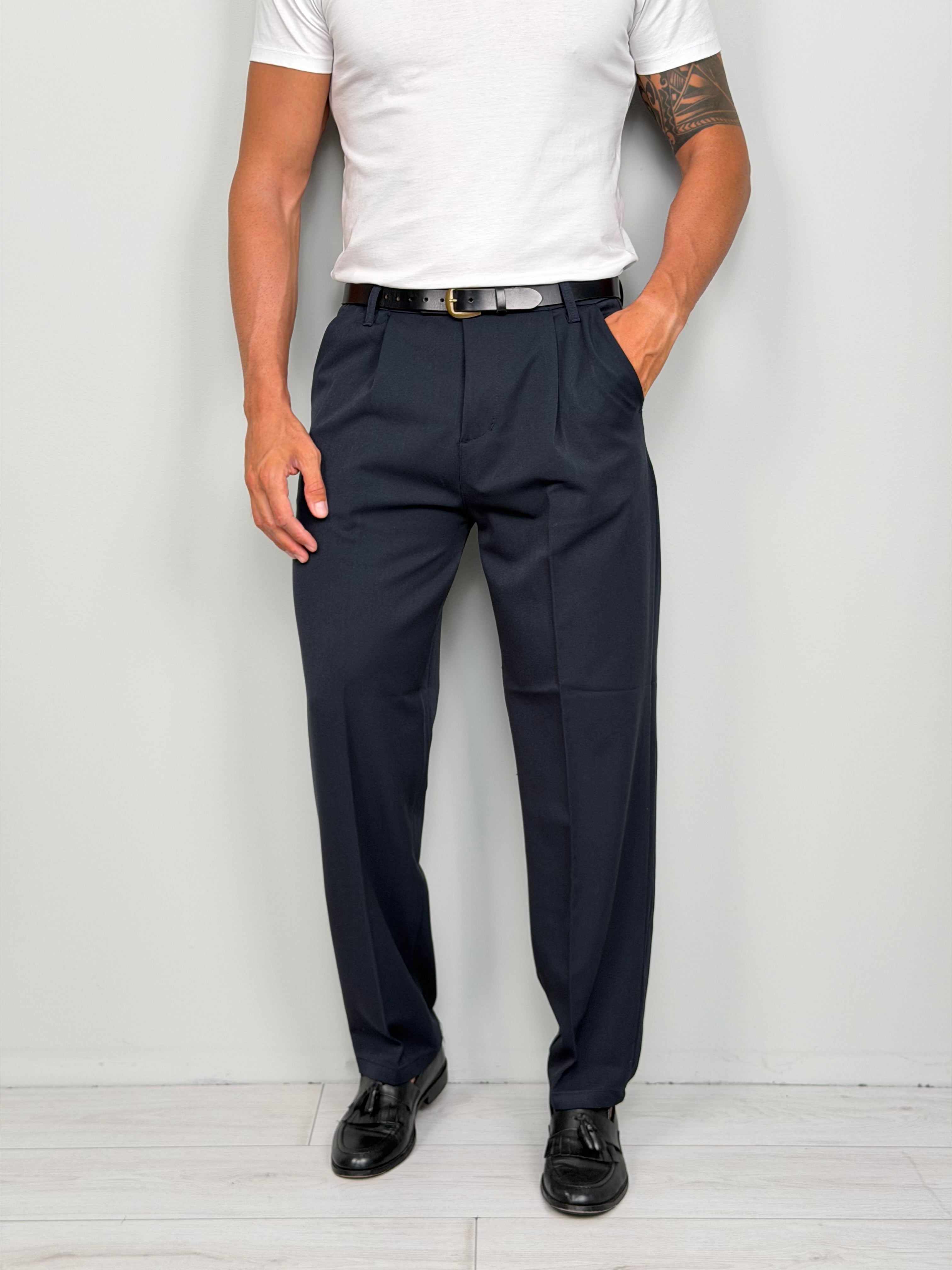 PANTALONE MATCH AMPIO - TASCA DIETRO