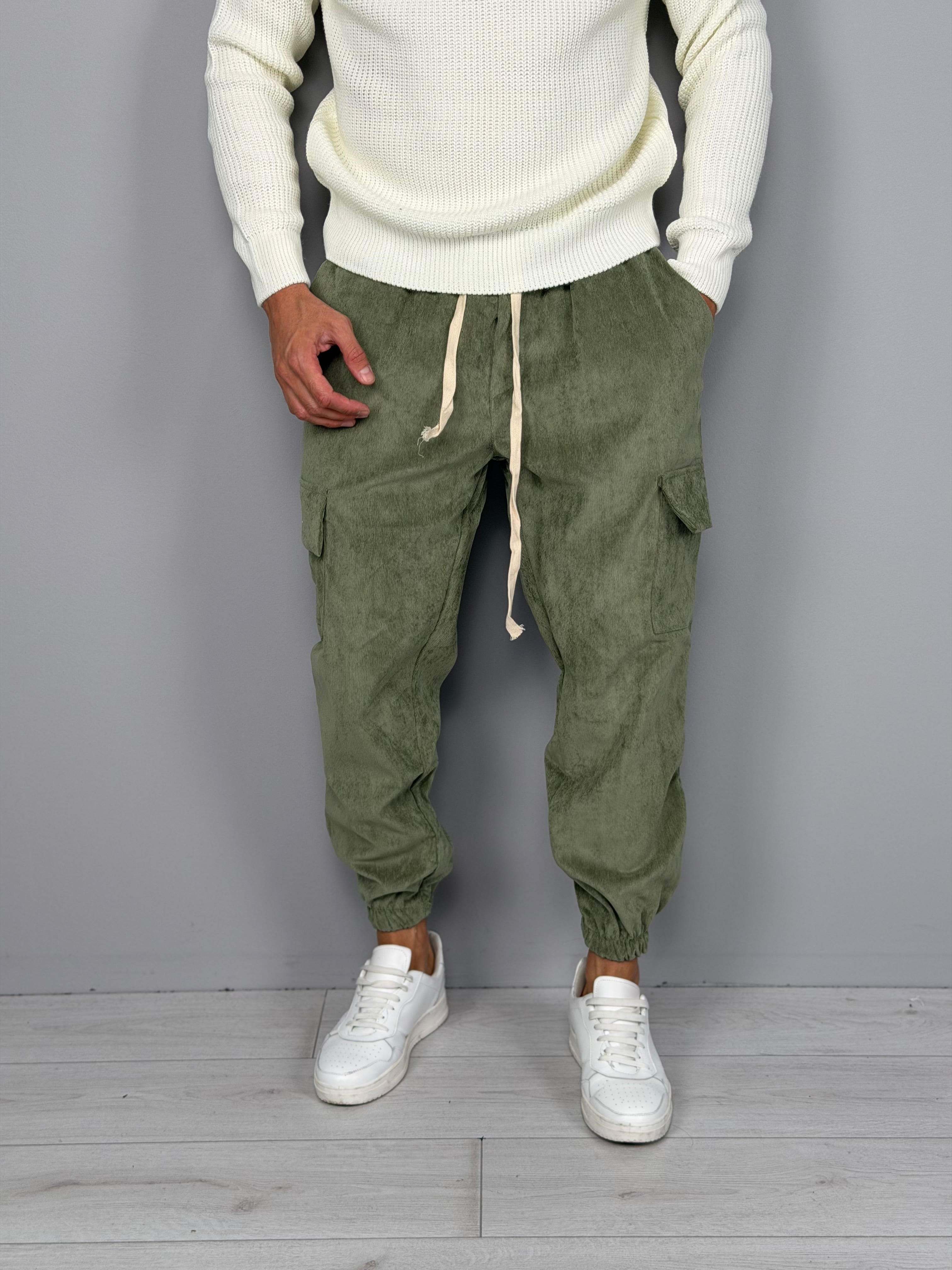 PANTALONE VELLUTO COSTINA