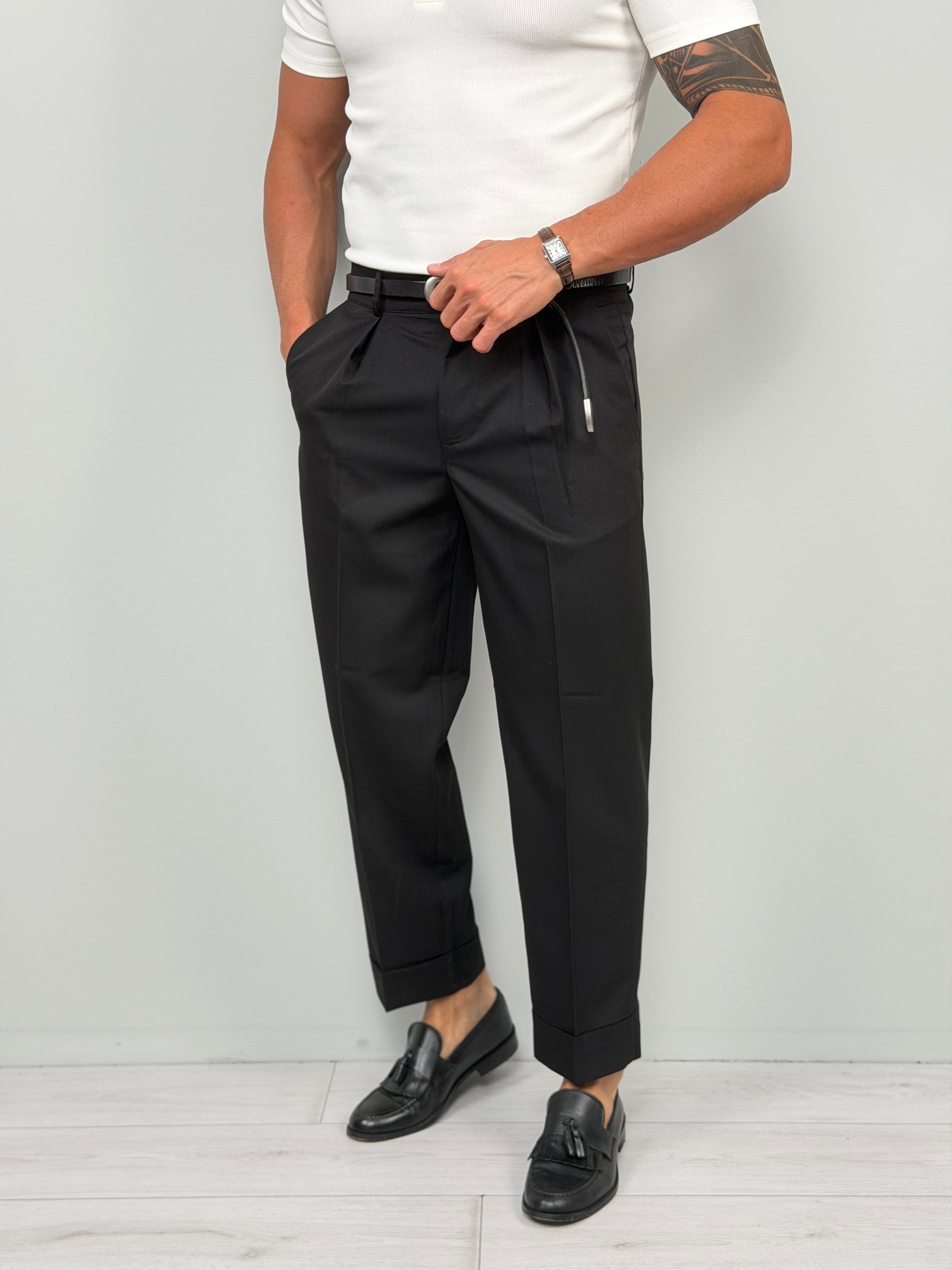PANTALONE SOFT - TASCHE DIETRO