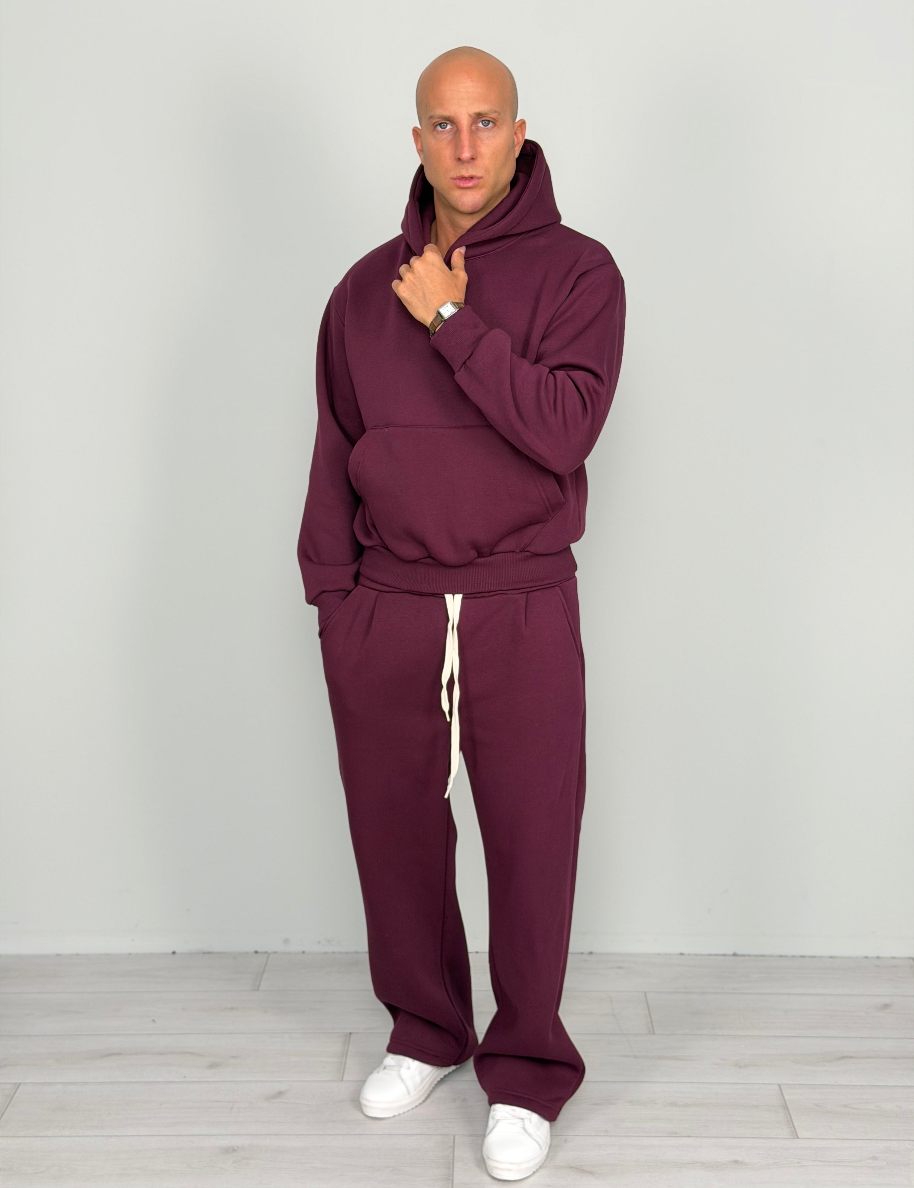TUTA FELPATA BOXY FIT