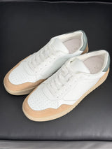 BASKETS BASSES EN CUIR