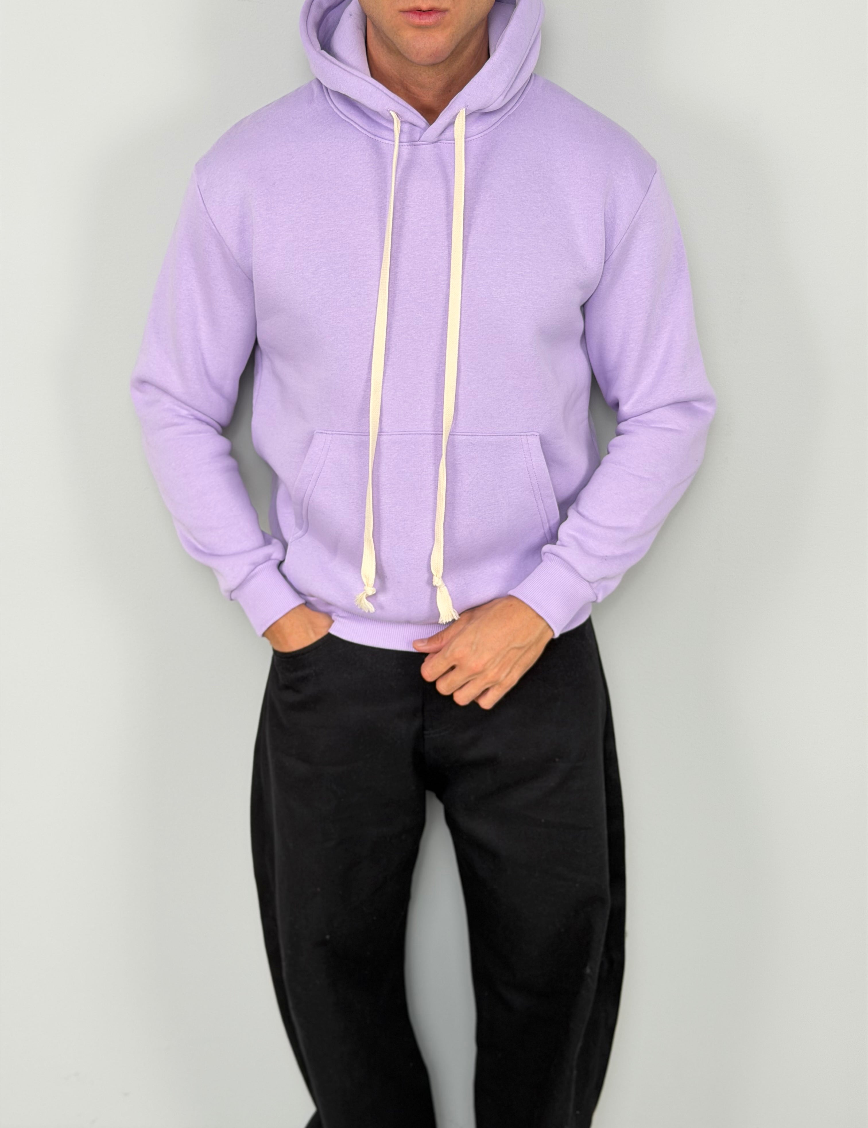 Basic-Sweatshirt aus Fleece