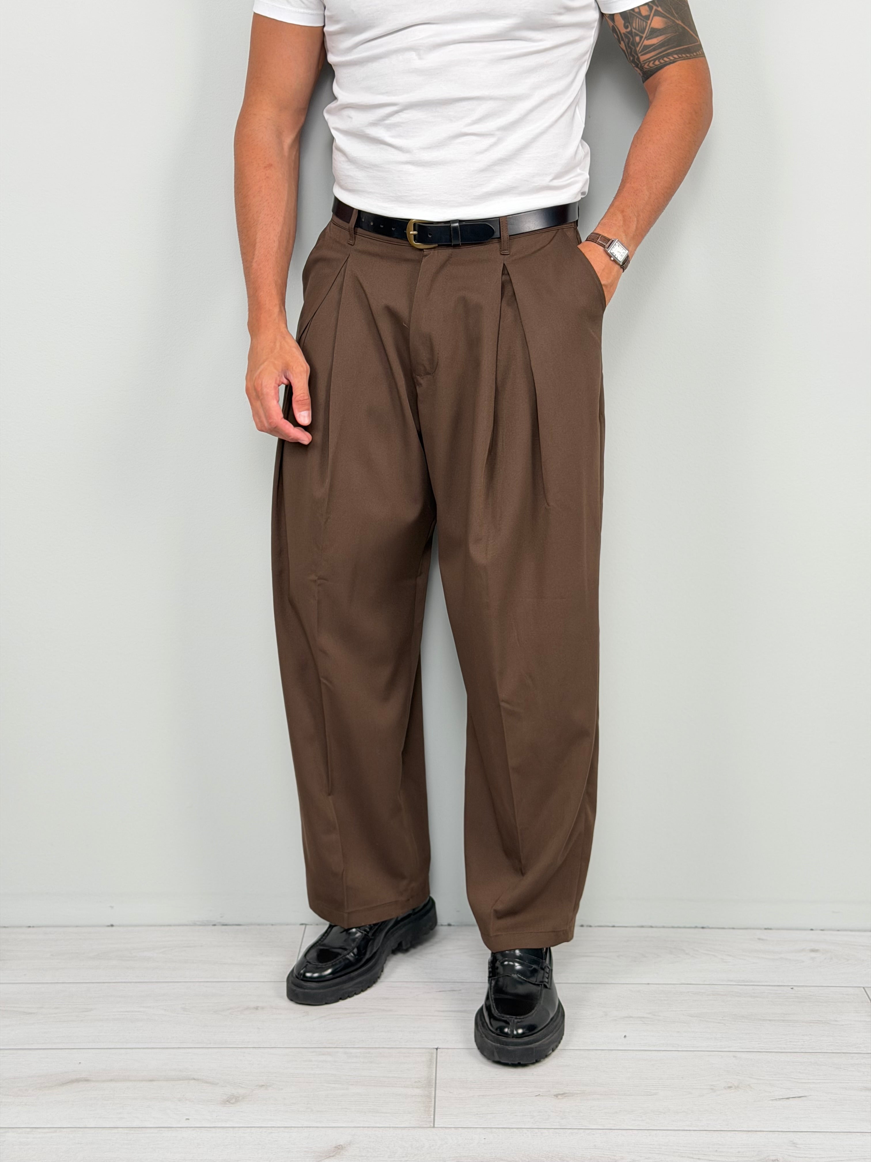 PANTALONE BELGRAVIA FONDO AMPIO