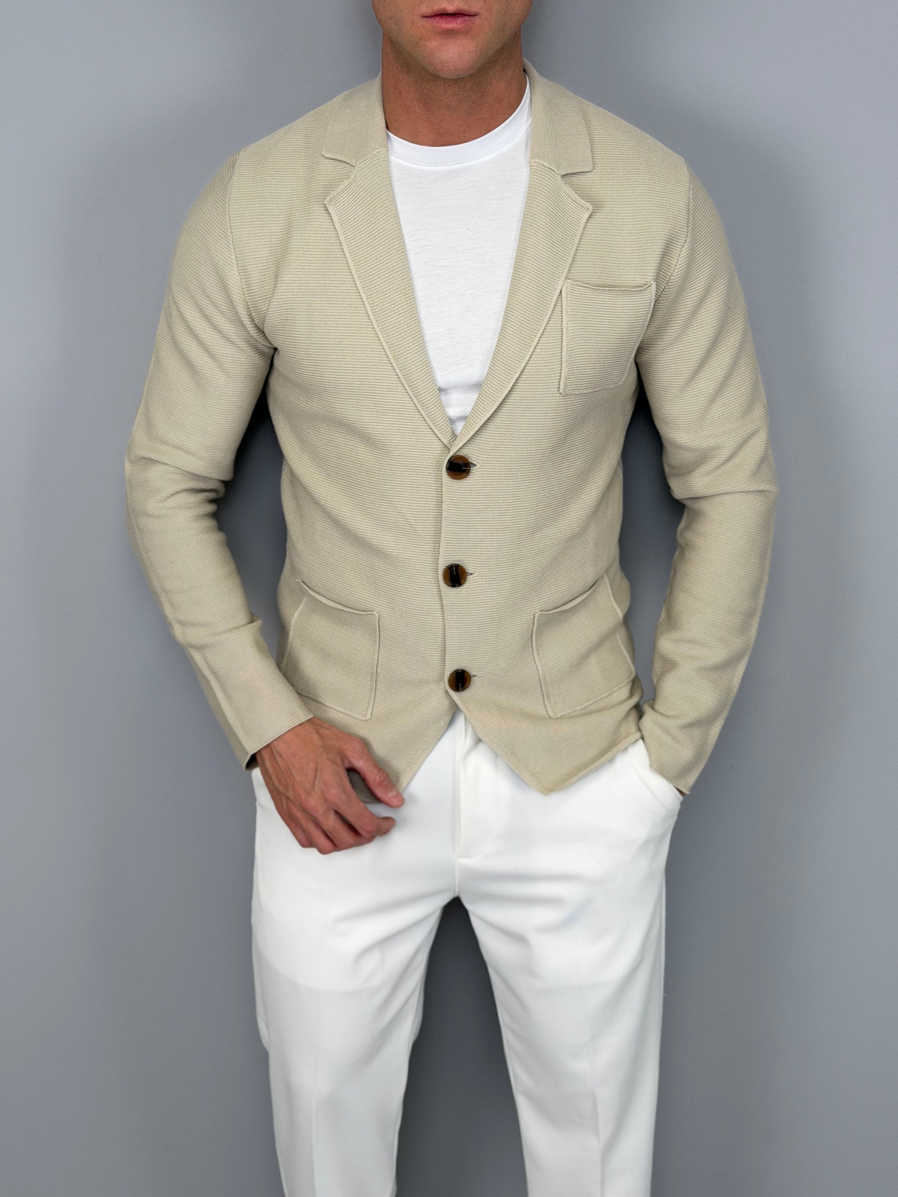 BLAZER EN COTON 