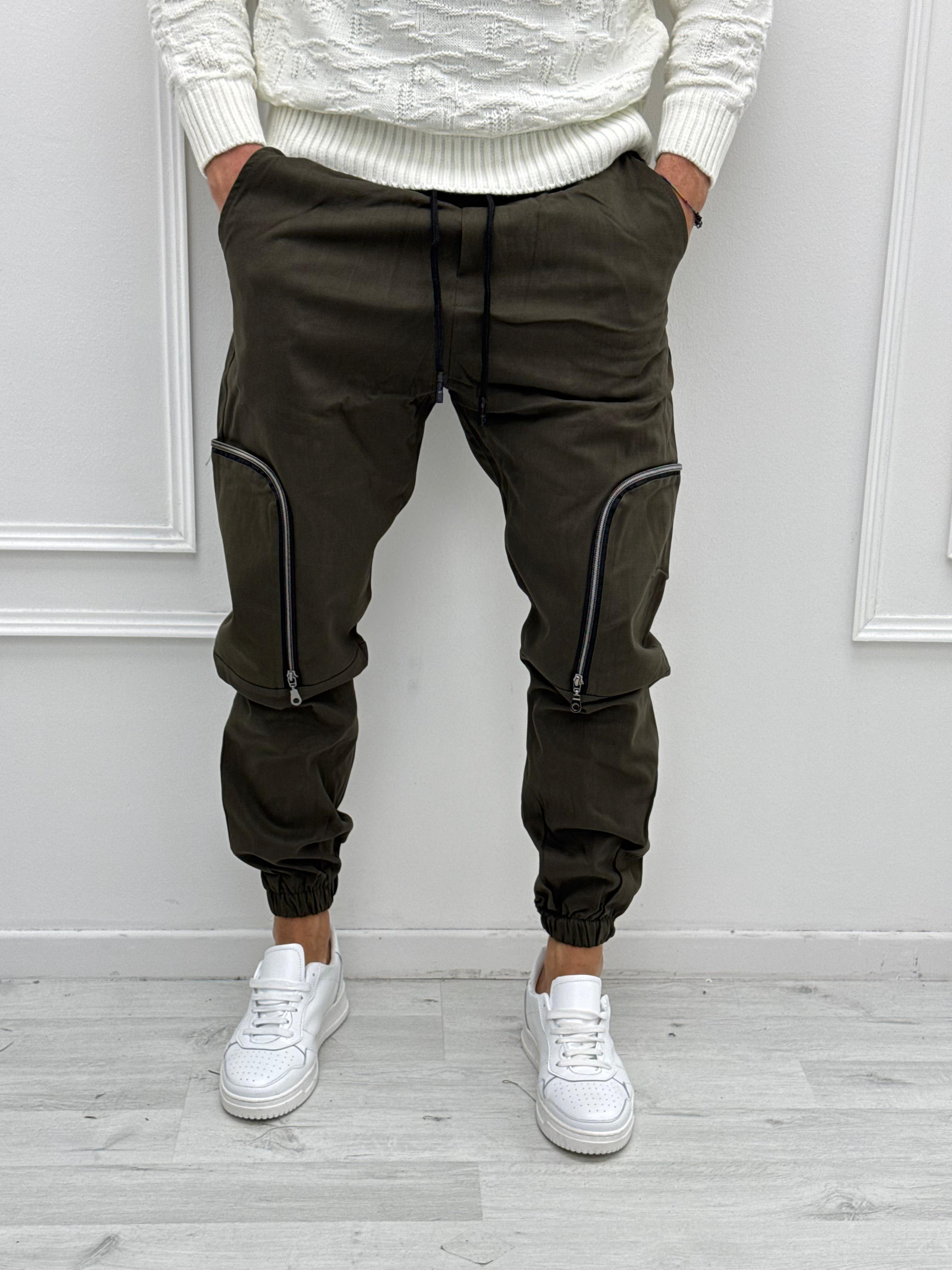 PANTALONE JEANS CARGO LEVEL