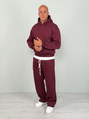 BOXY FIT SWEATSHIRT TRACKSUIT