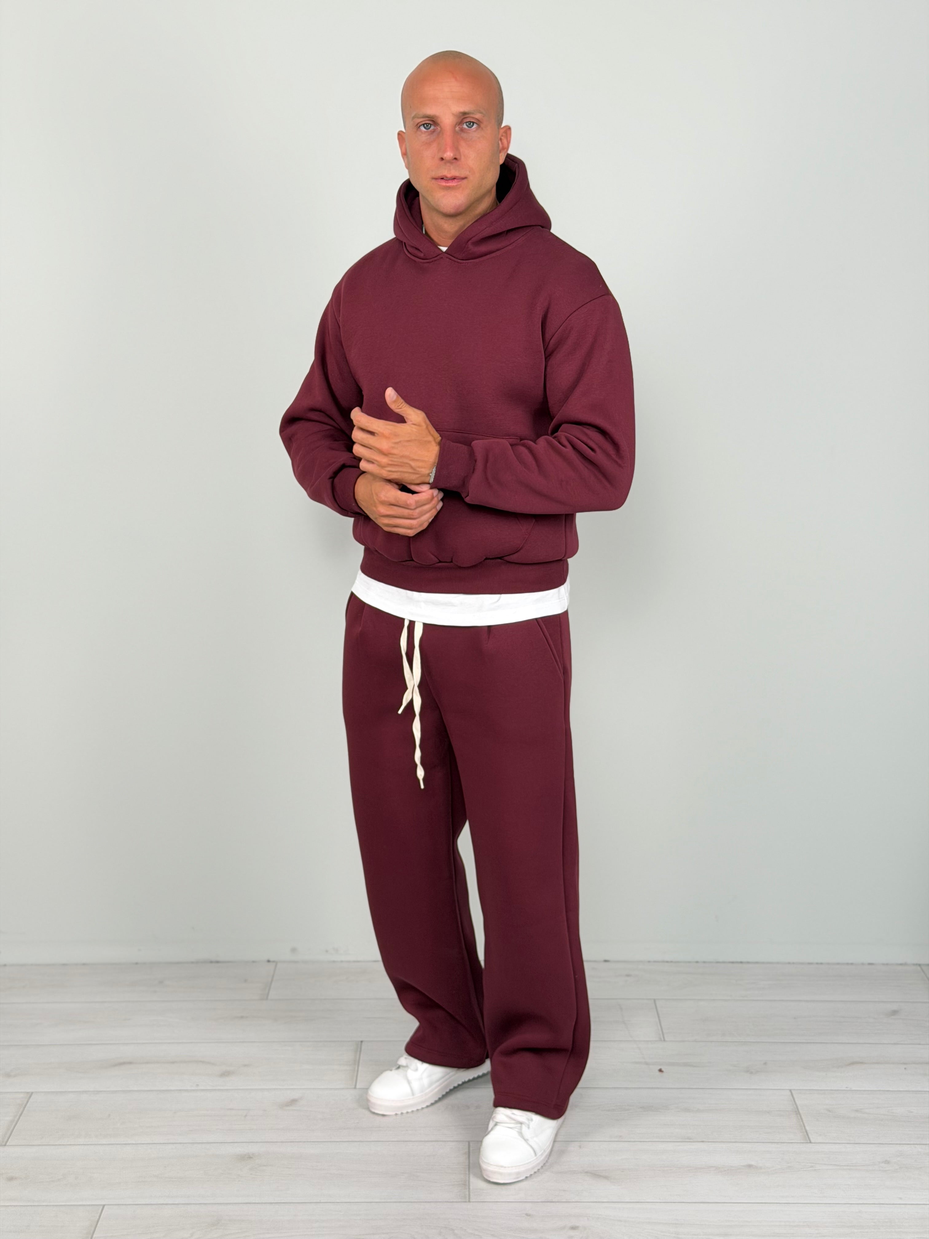 BOXY FIT SWEATSHIRT TRACKSUIT