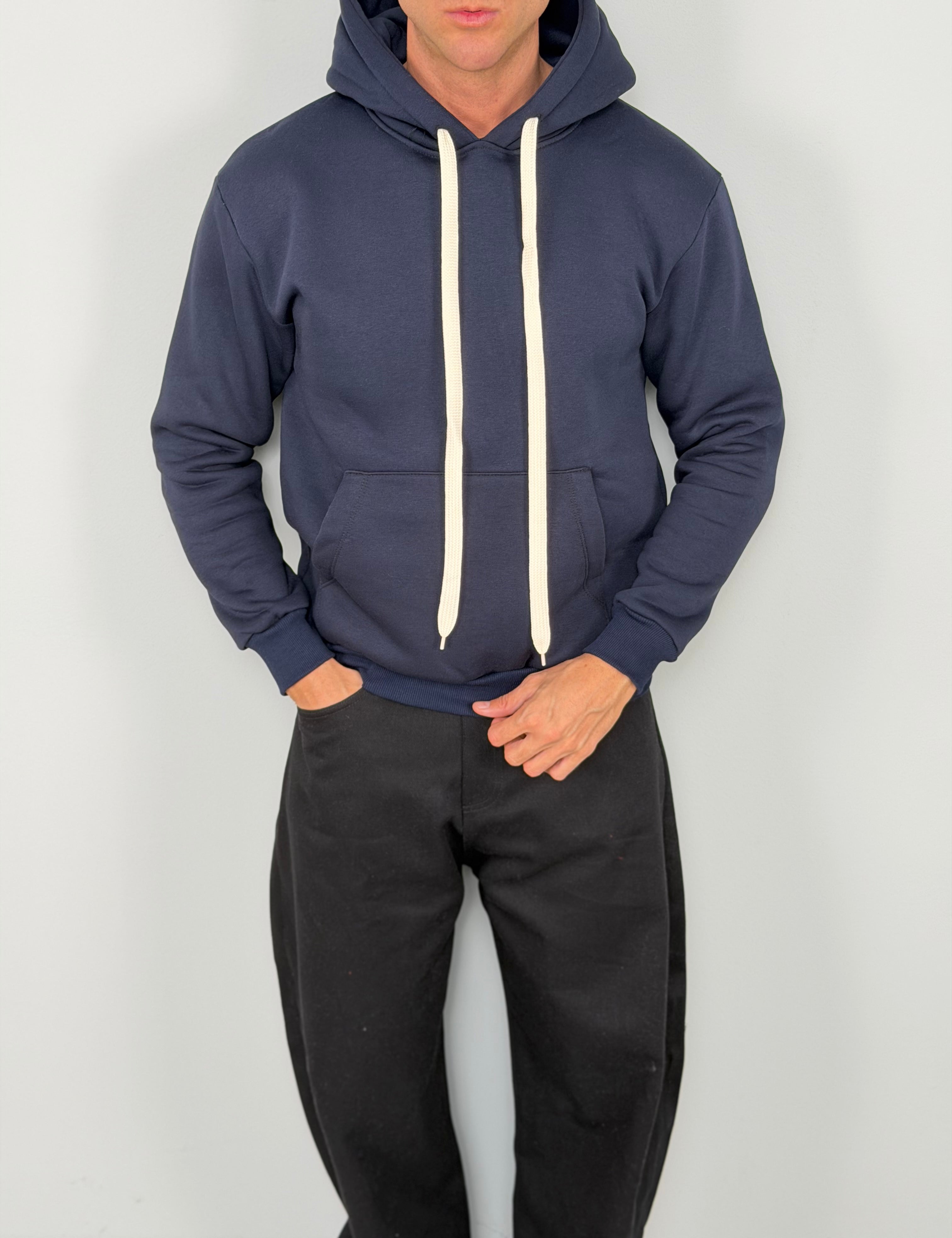 Basic-Sweatshirt aus Fleece