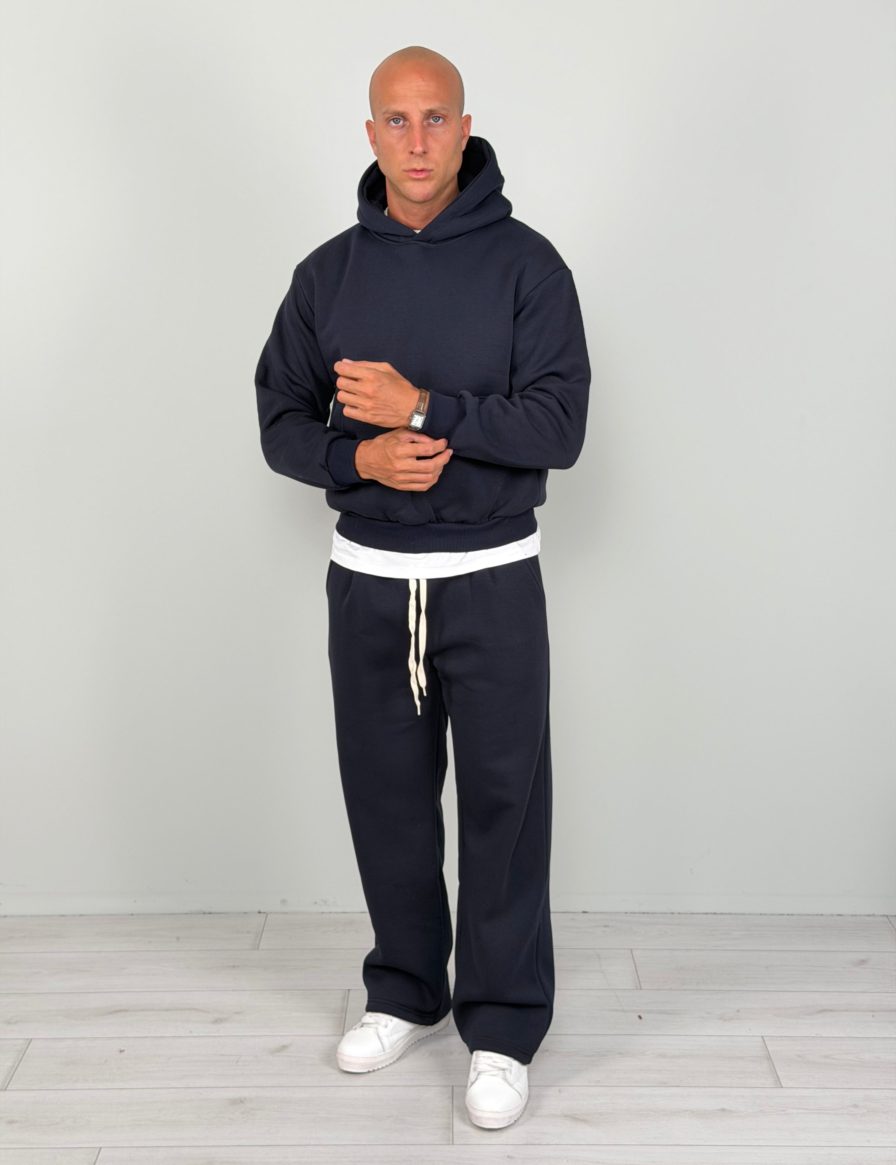 BOXY FIT SWEATSHIRT TRACKSUIT