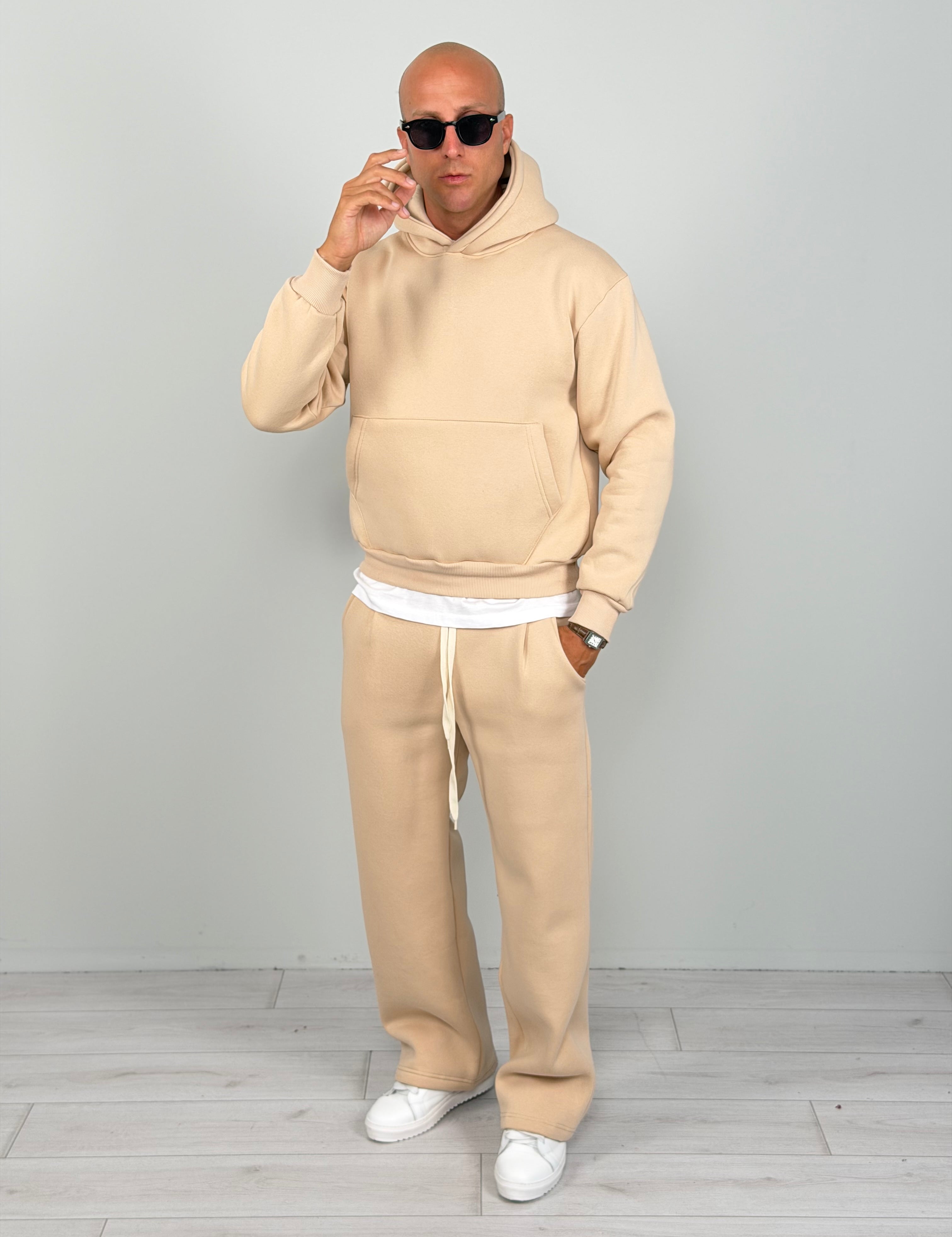 BOXY FIT SWEATSHIRT TRACKSUIT