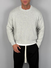 MAGLIONE CROPPED COTONE