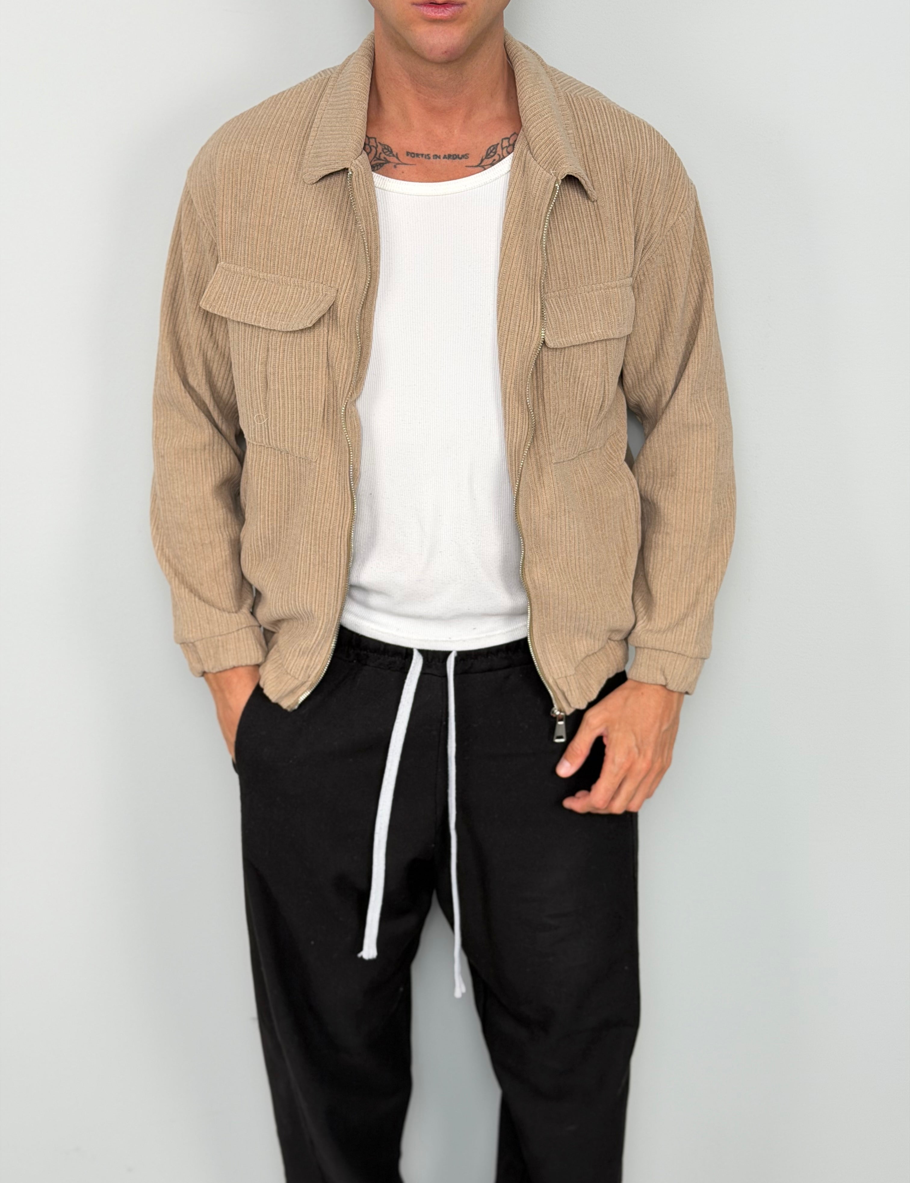 CHEMISE OVERSIZE À ZIP BROADWAY