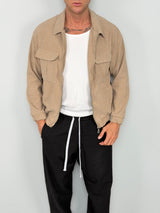 BROADWAY ZIP OVERSHIRT