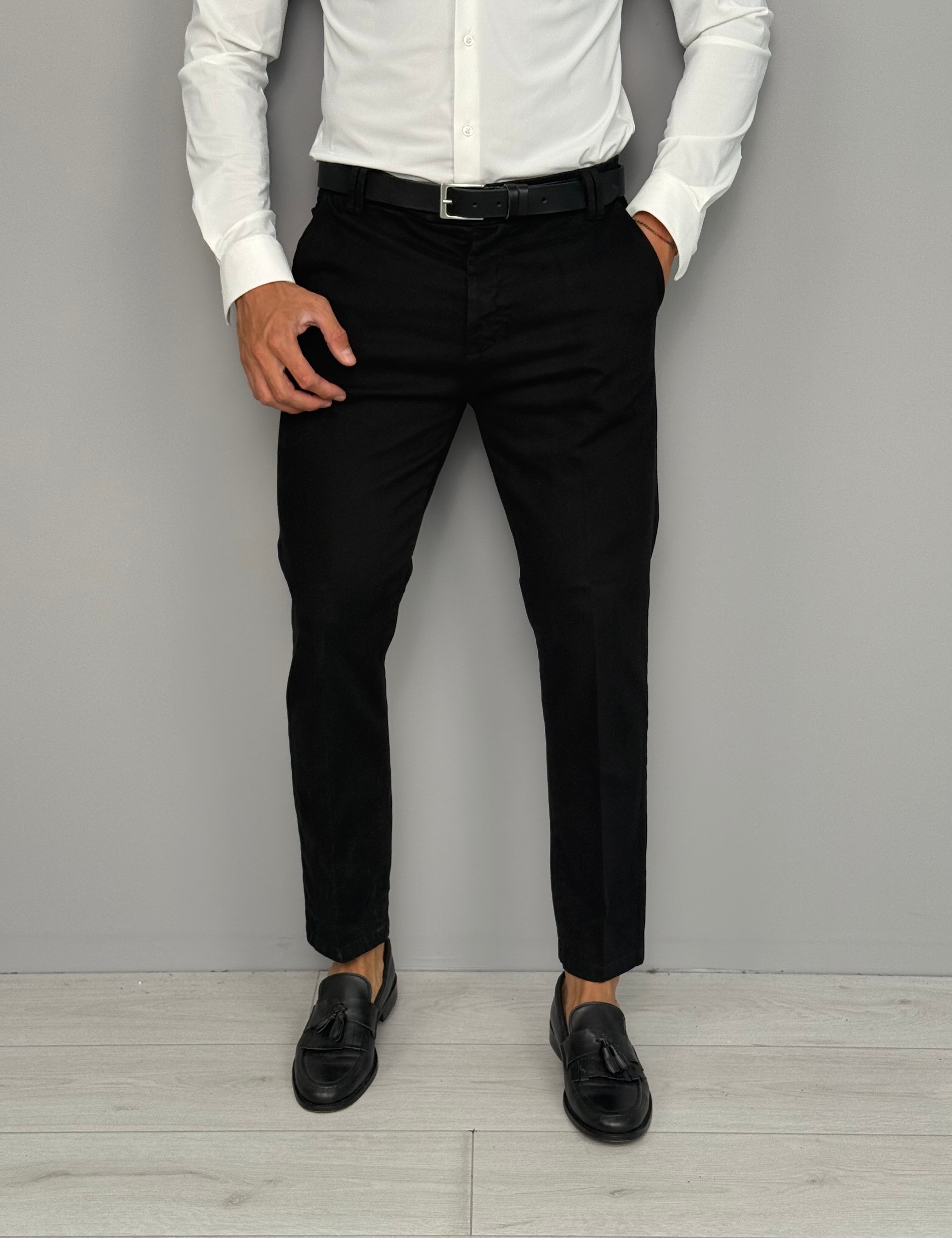 PANTALONE COTONE PREMIUM (TASCHE DIETRO)