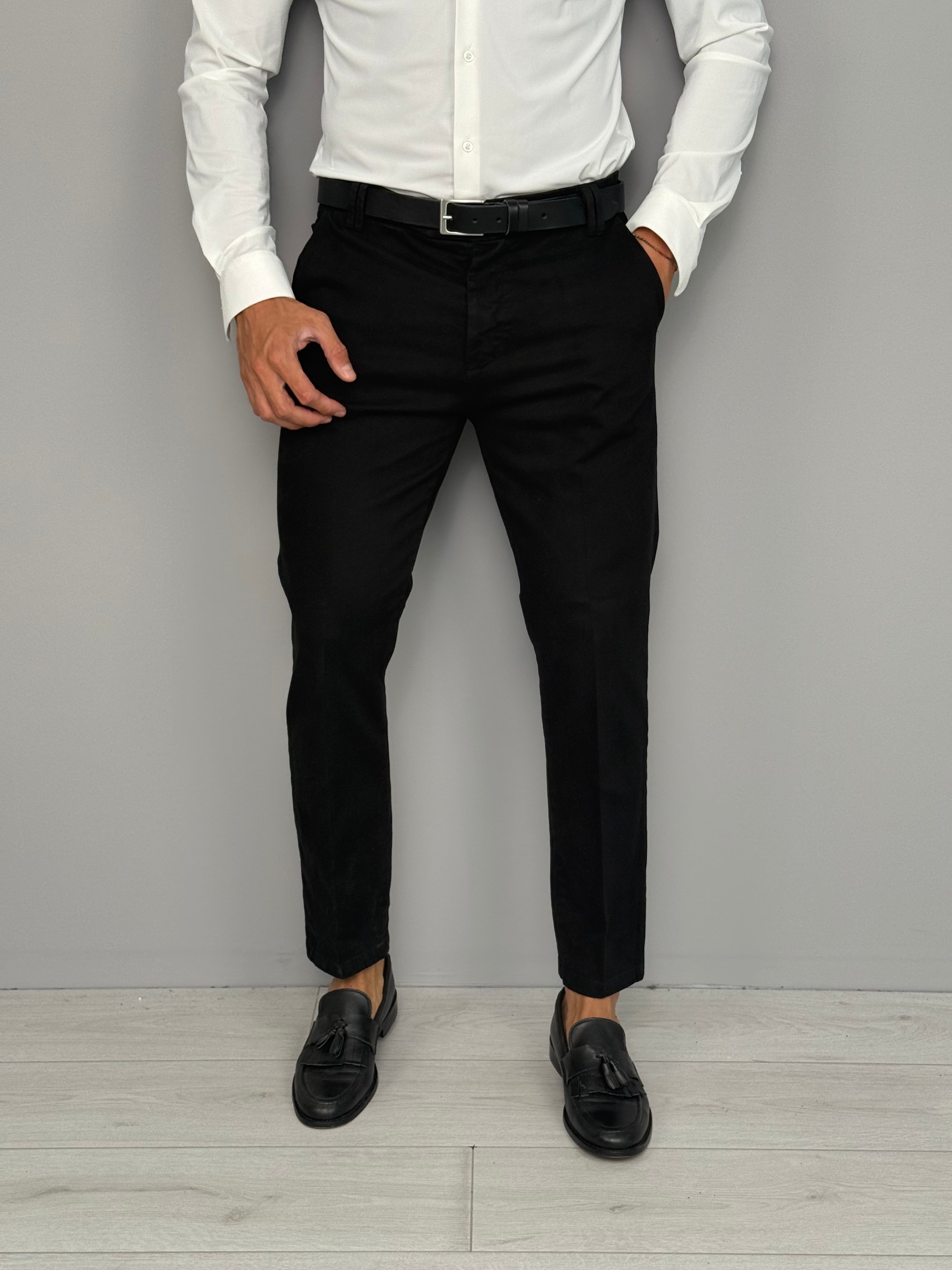 PANTALONE COTONE PREMIUM (TASCHE DIETRO)