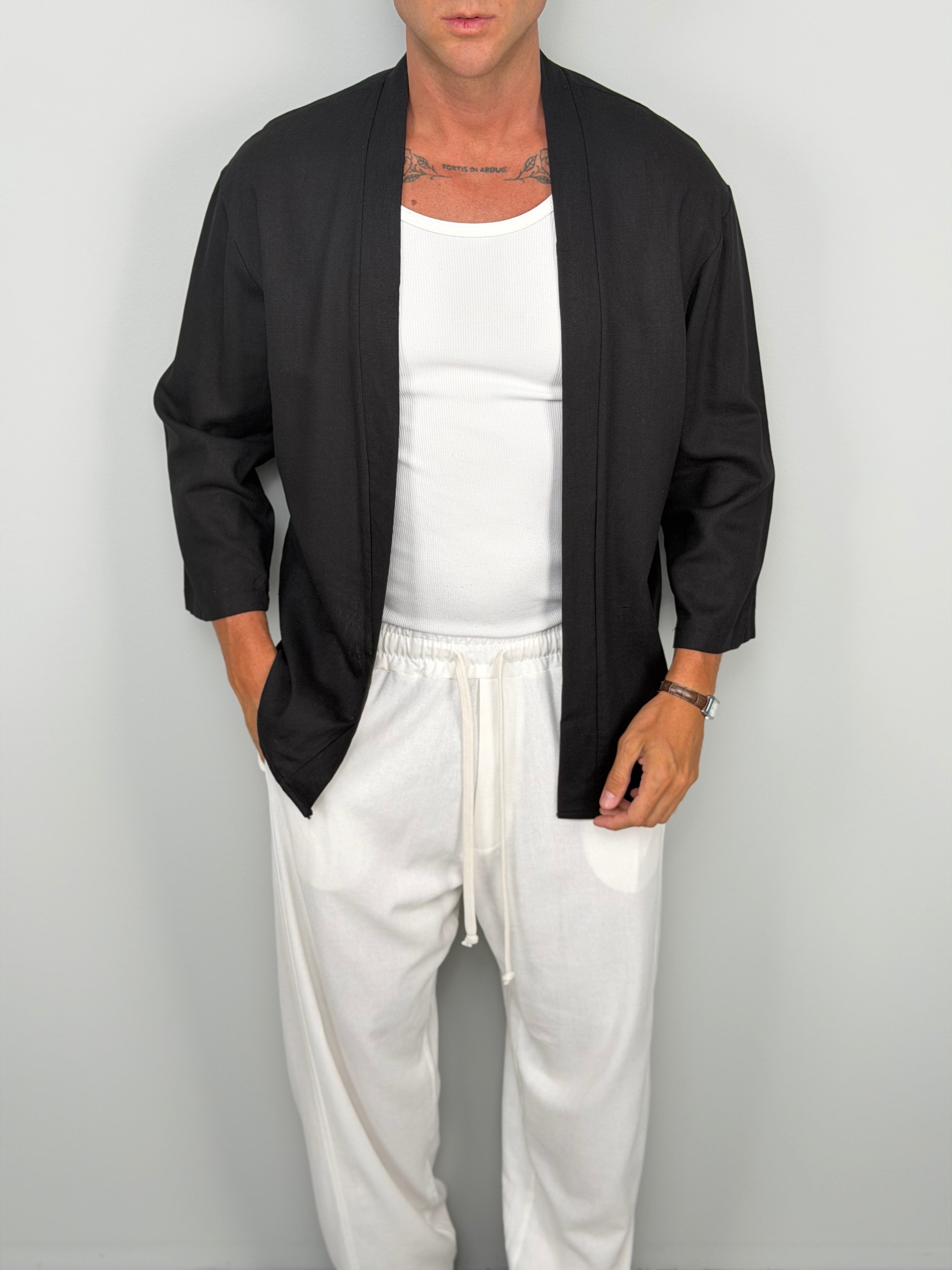 CAMICIA LINO FLY