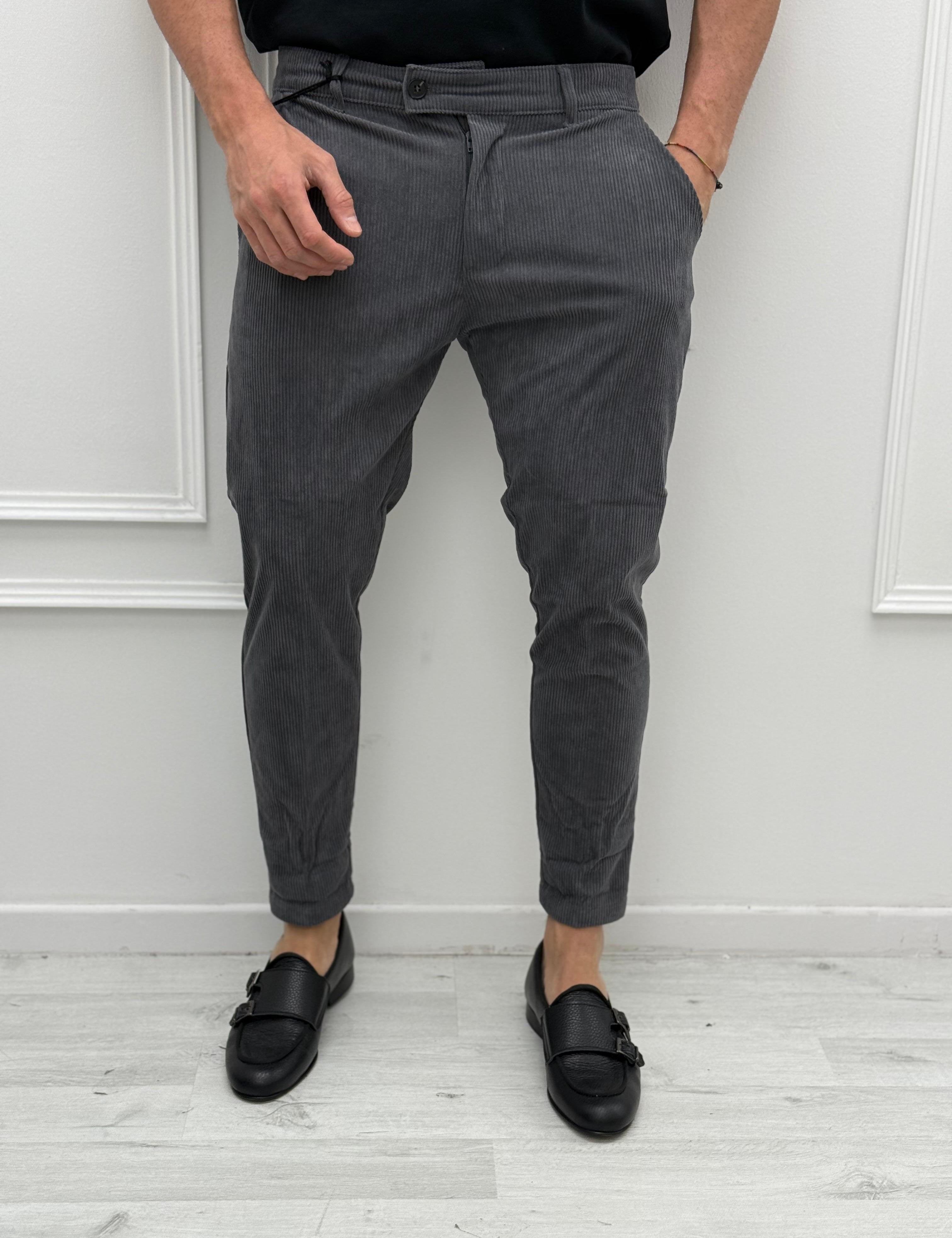 PANTALONE VELLUTO BASIC