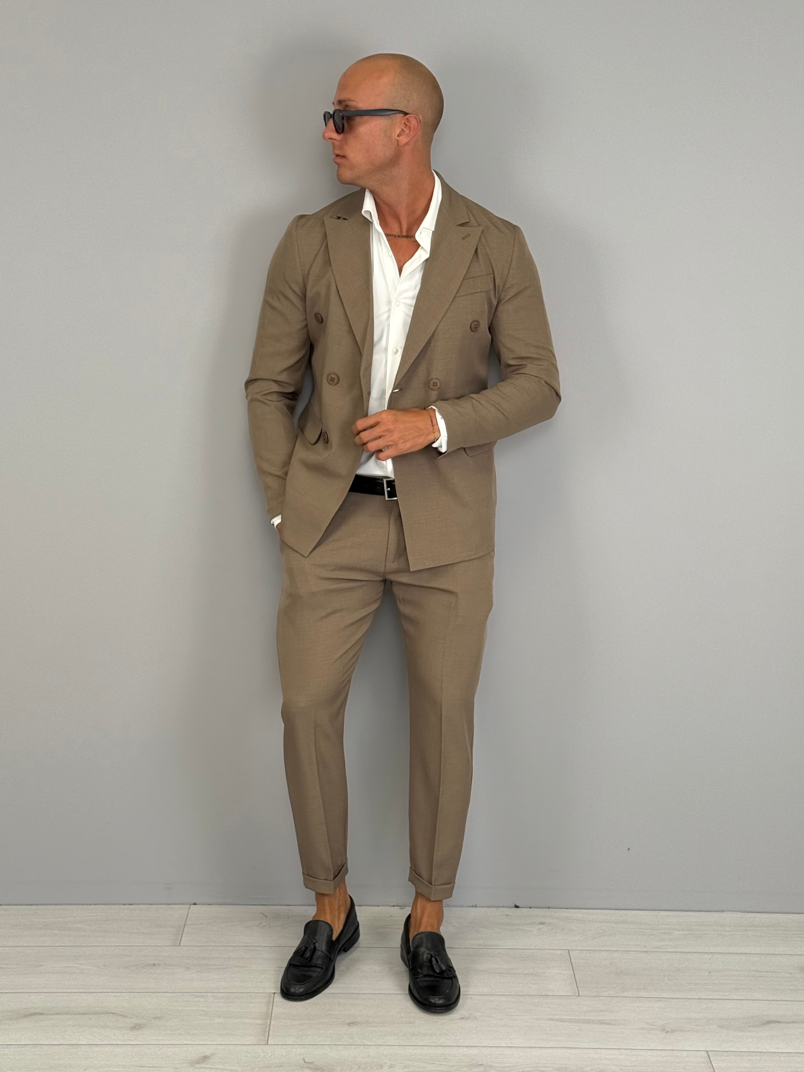 ABITO DOPPIOPETTO FIAMMATO