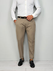 Pantalón modelo capri con vuelta invernal