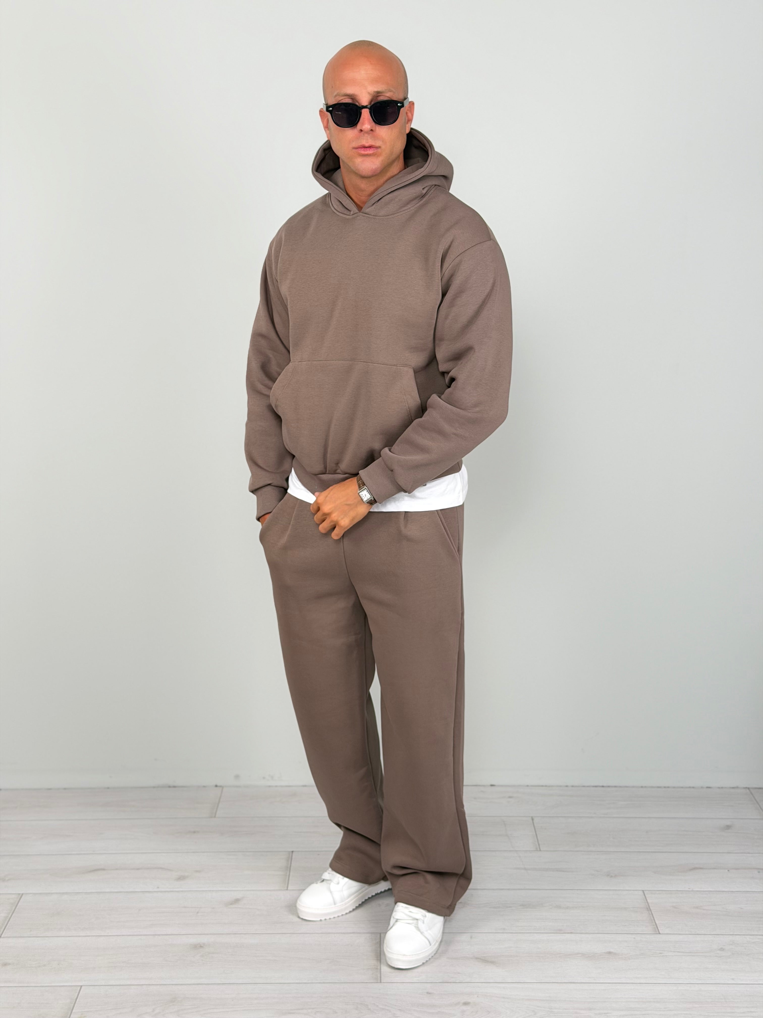 BOXY FIT SWEATSHIRT TRACKSUIT