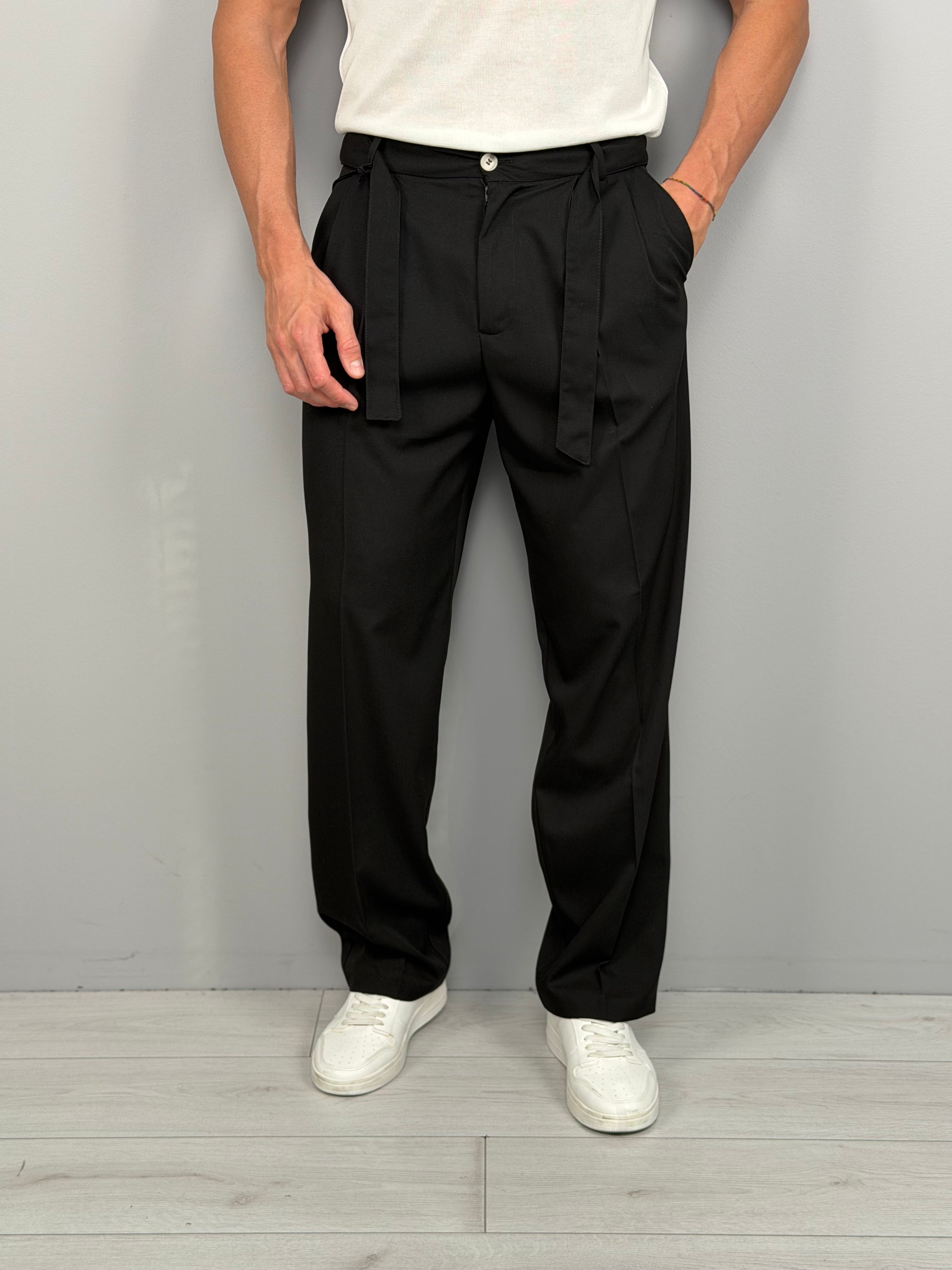 PANTALONE ELEGANT AMPIO PREMIUM - TASCHE DIETRO
