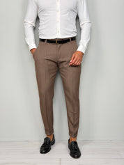 Pantalón modelo capri con vuelta invernal