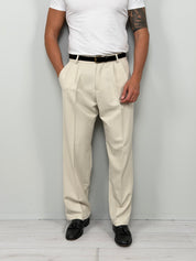 Pantalón BUSINESS ancho - bolsillos traseros