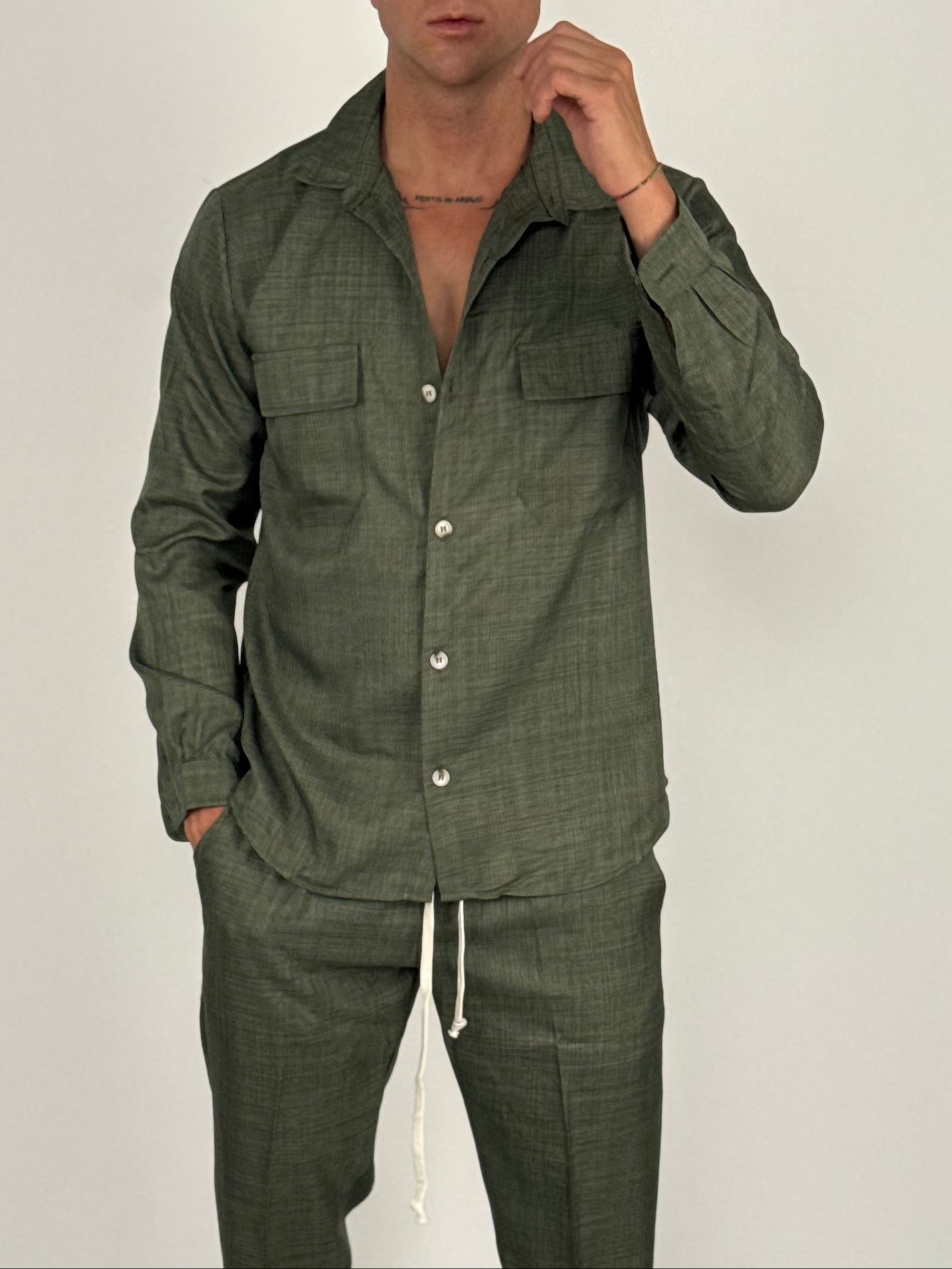 CAMISA ALI' CON LLAMAS