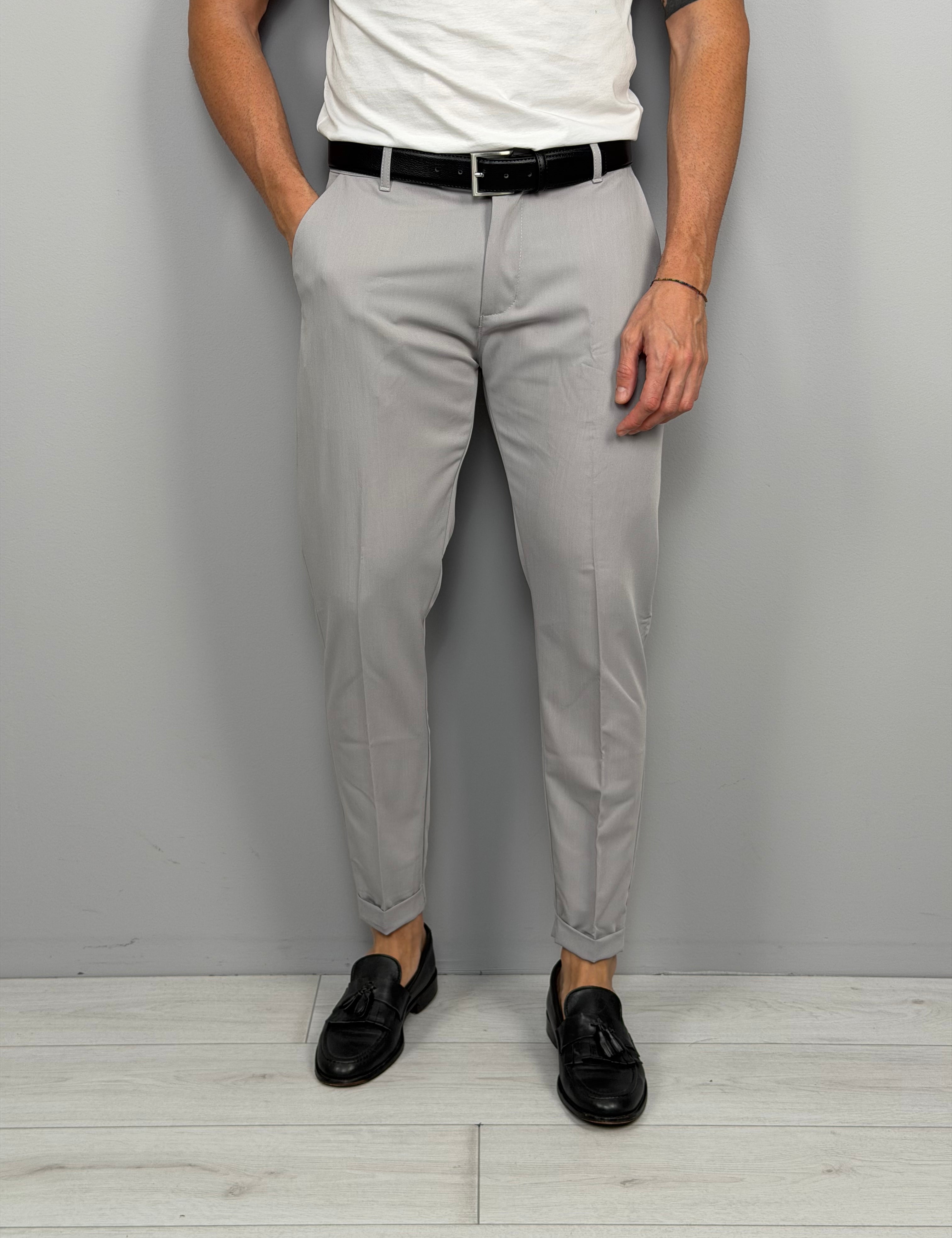 PANTALONE MOD CAPRI RISVOLTINO