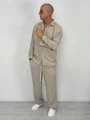 COORDINATO SPRING AMPIO (EFFETTO LINO)