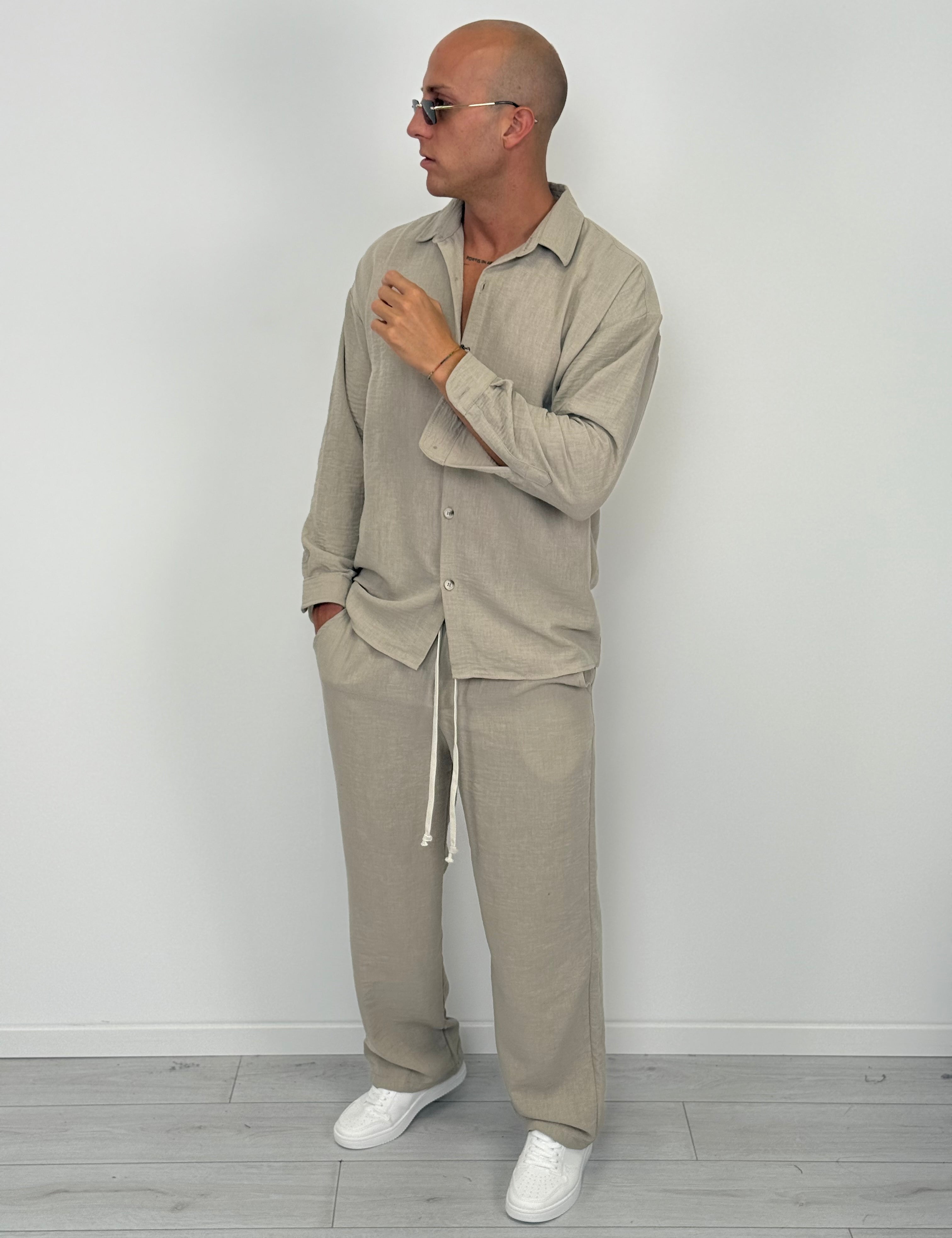 COORDINATO SPRING AMPIO (EFFETTO LINO)