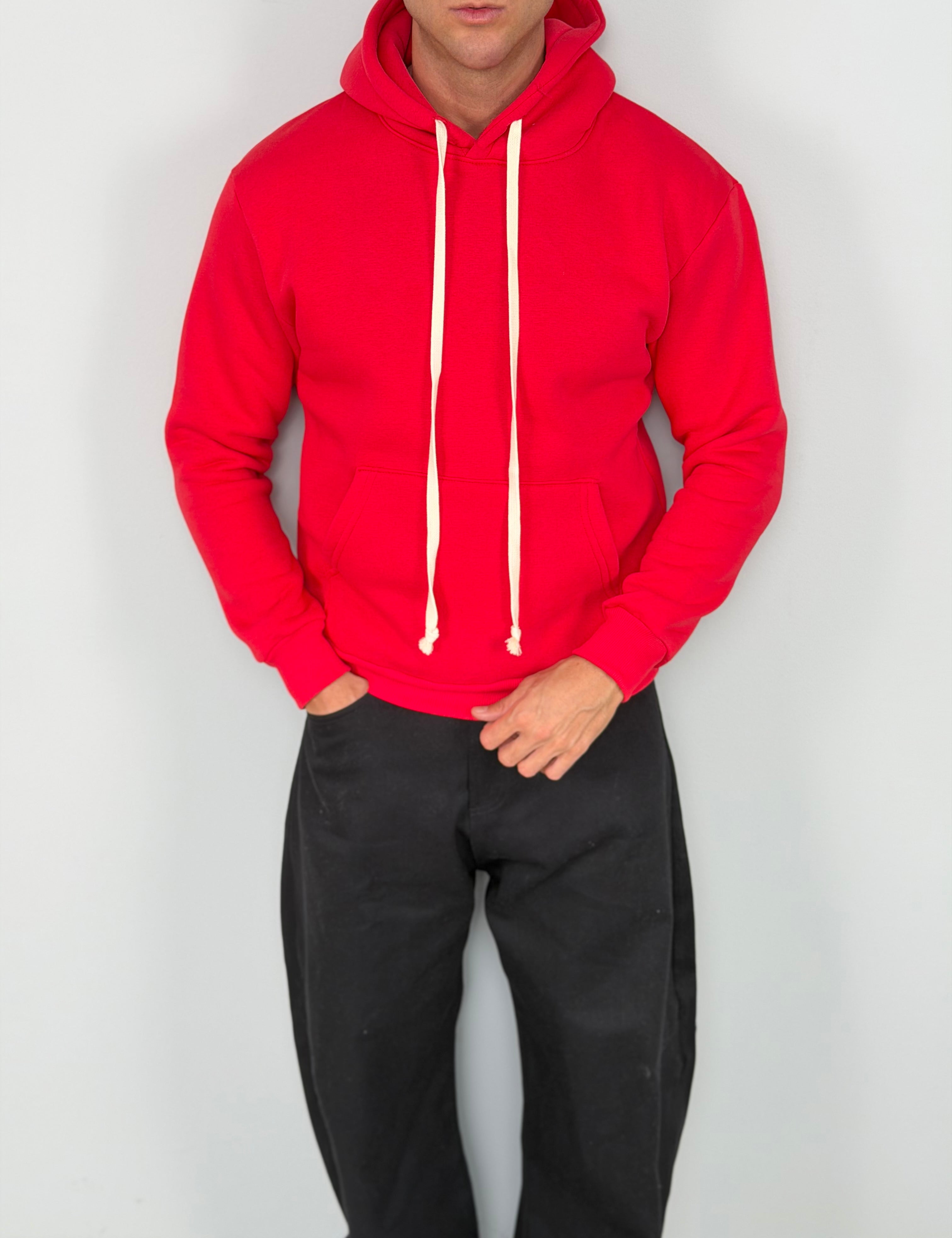 Basic-Sweatshirt aus Fleece