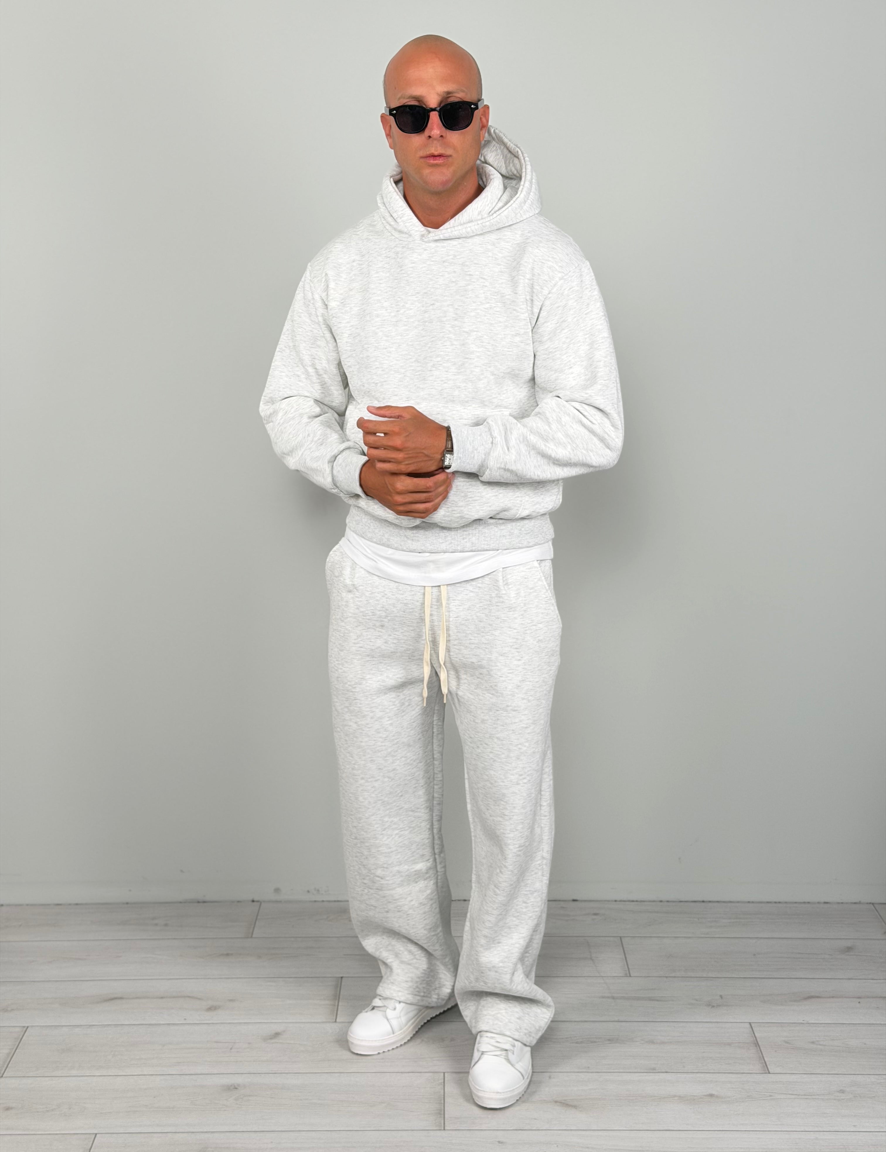 BOXY FIT SWEATSHIRT TRACKSUIT
