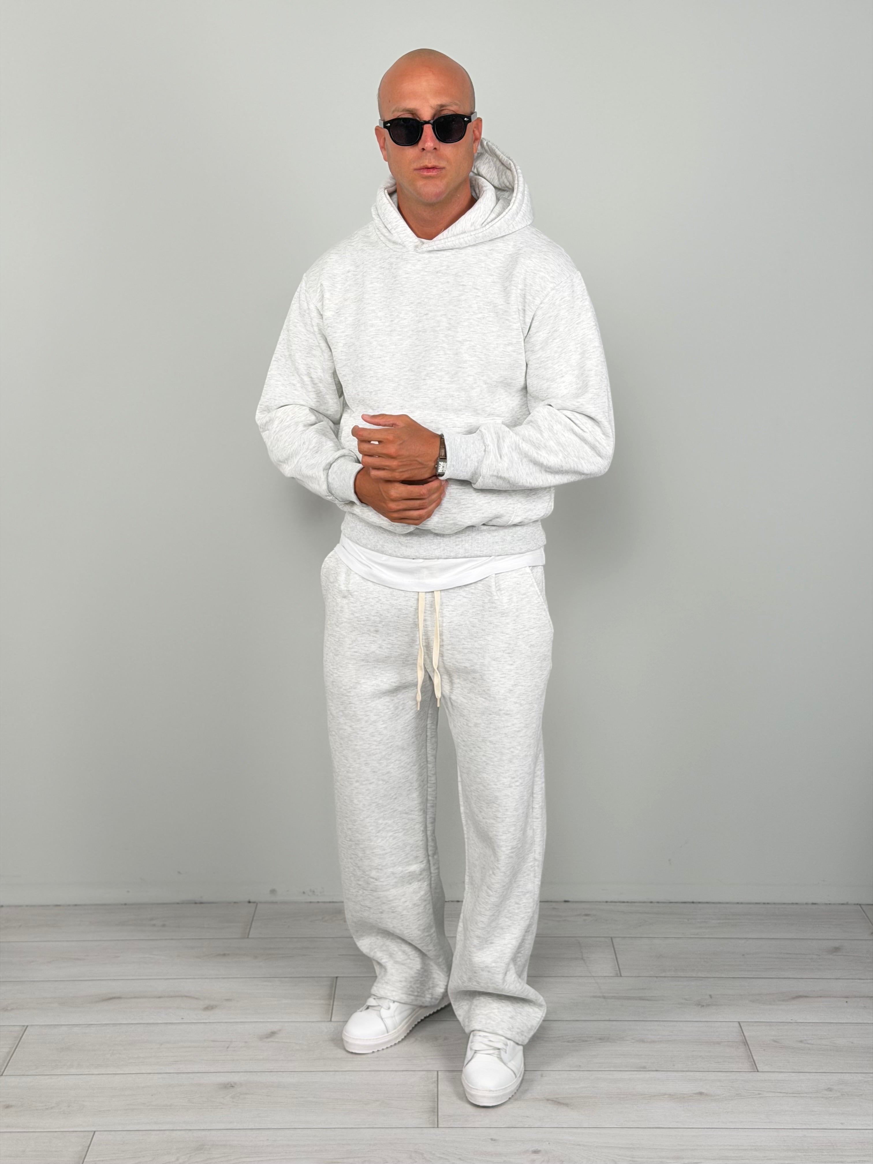 BOXY FIT SWEATSHIRT TRACKSUIT