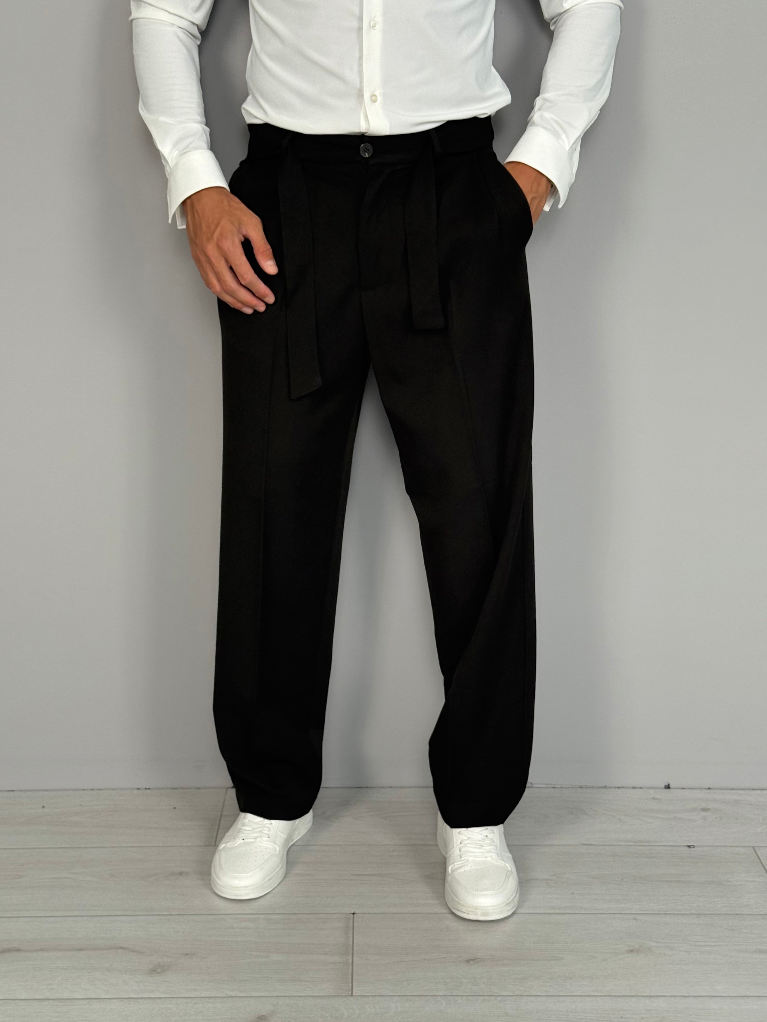 PANTALONE ELEGANT AMPIO PREMIUM - TASCHE DIETRO