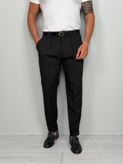 PANTALONE COMFORT MOD CAPRI - TASCHE DIETRO