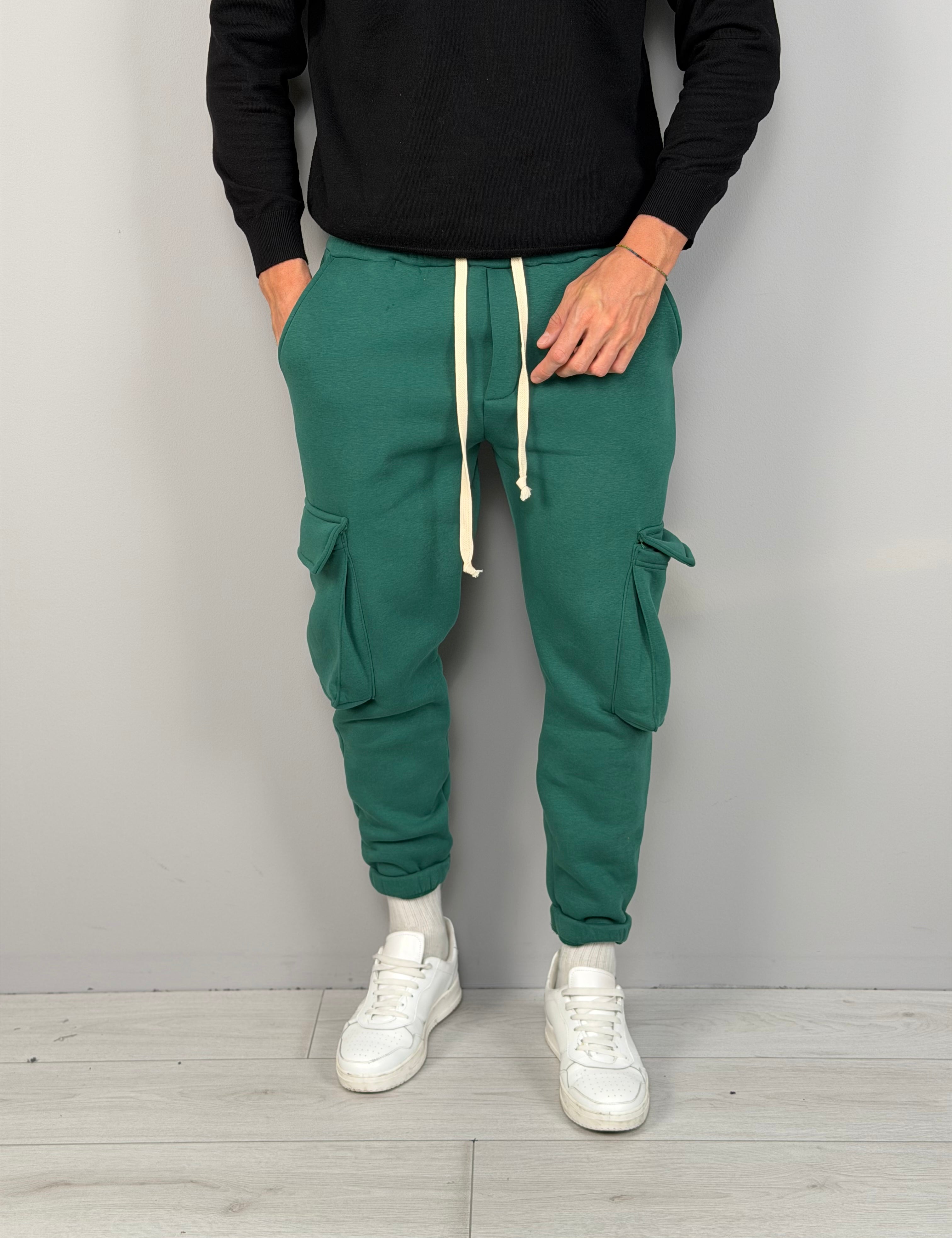 PANTALONE TUTA TASCONATO