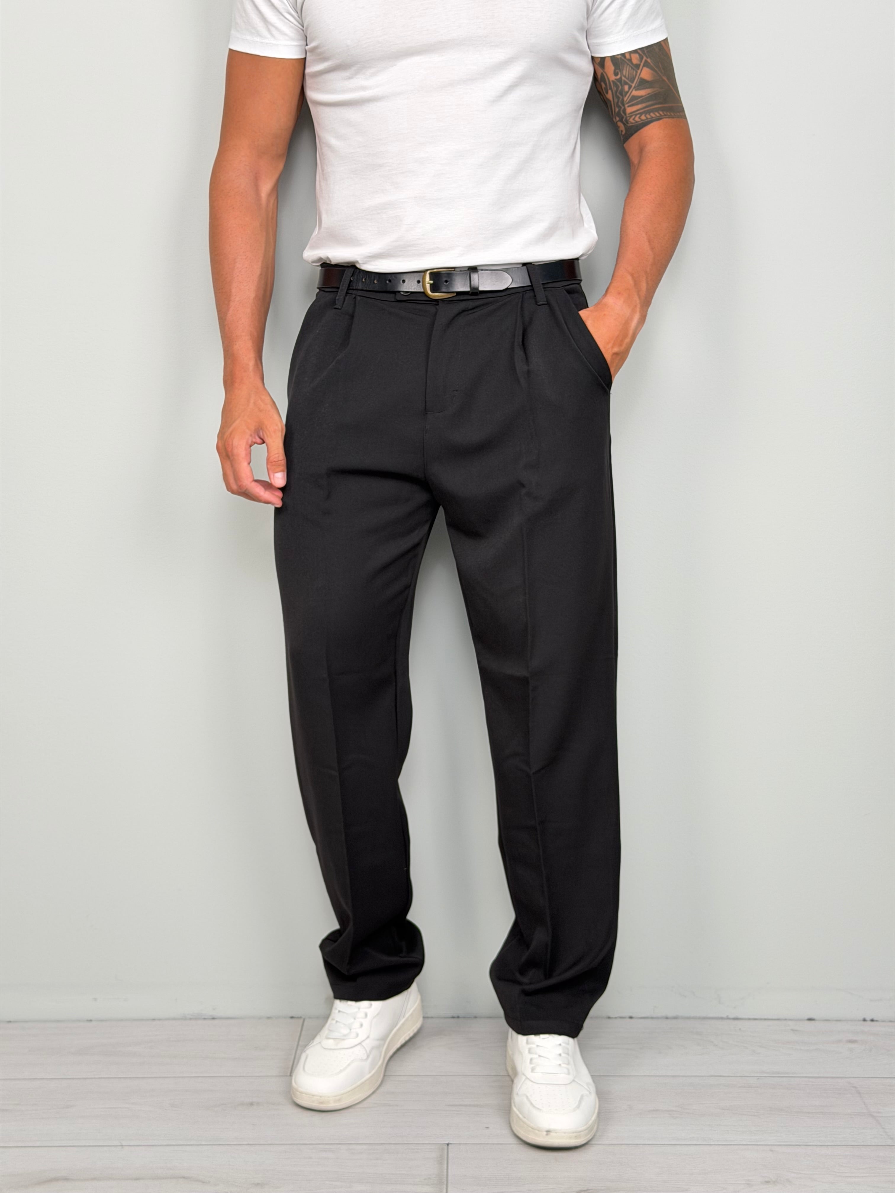 PANTALONE MATCH AMPIO - TASCA DIETRO