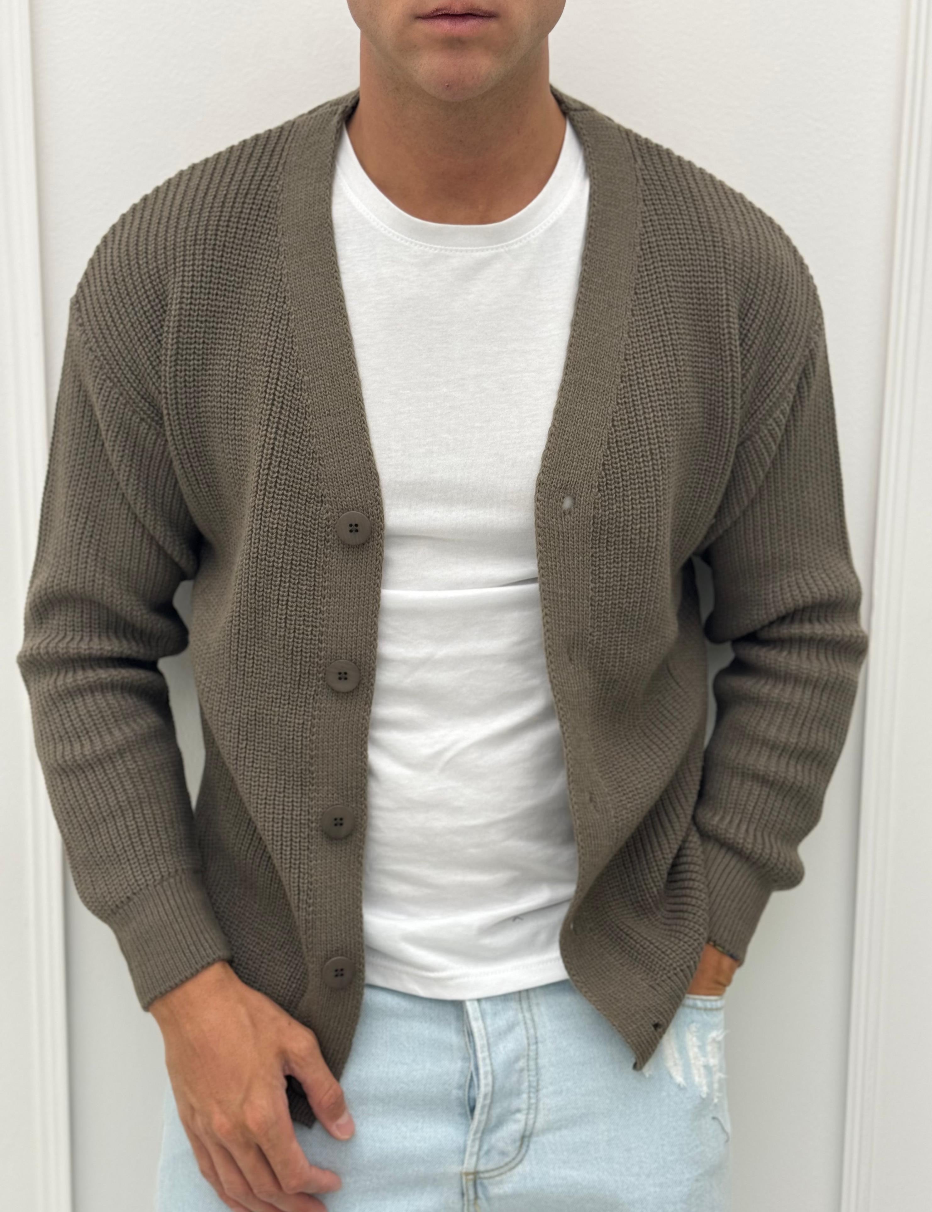 CARDIGAN BASIC IN FILO