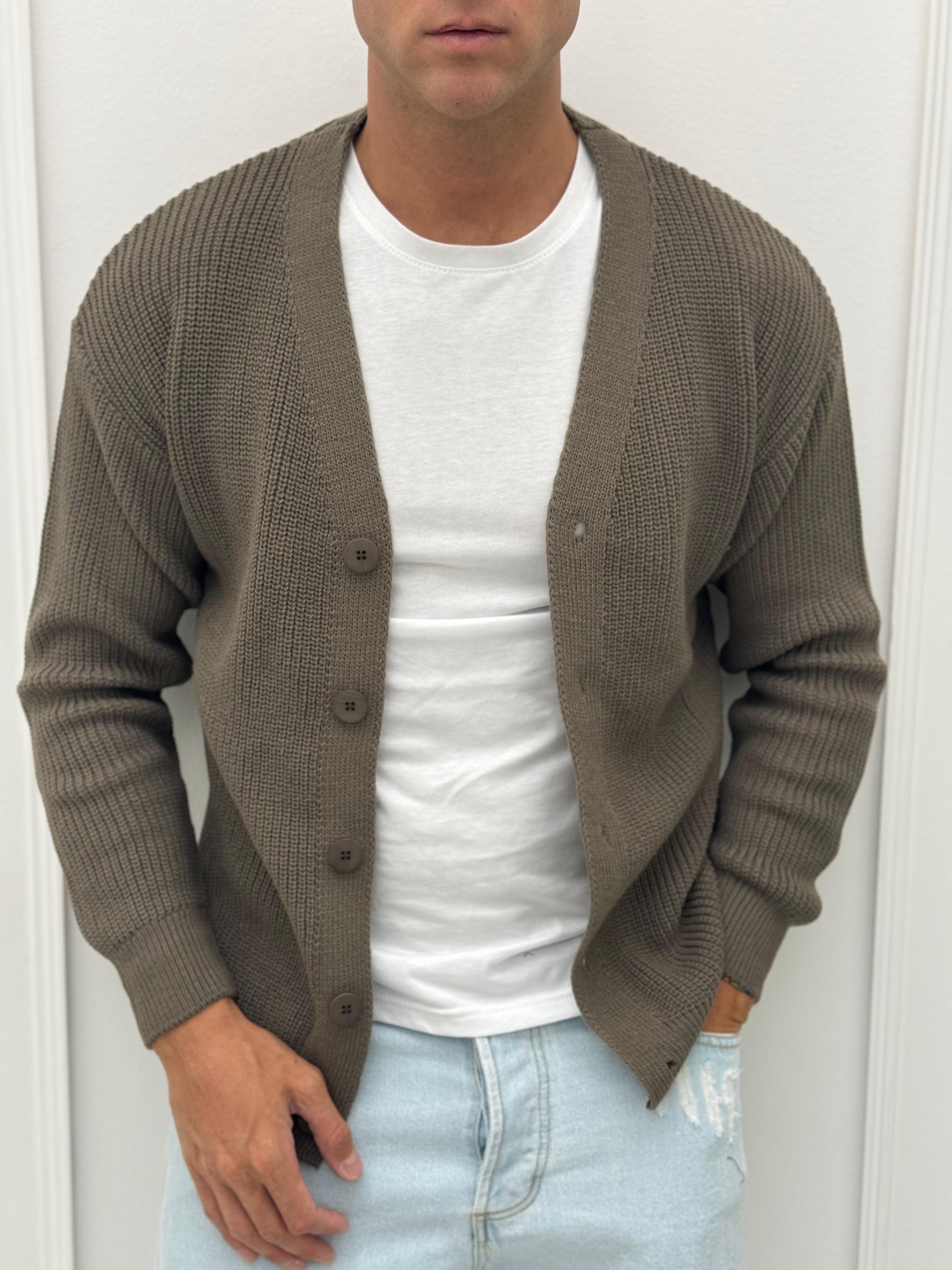 CARDIGAN BASIC IN FILO