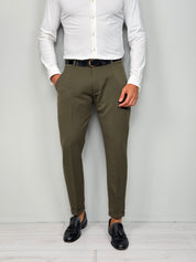 Pantalón modelo capri con vuelta invernal