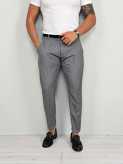 PANTALONE BUTTON MOD CAPRI - TASCHE DIETRO