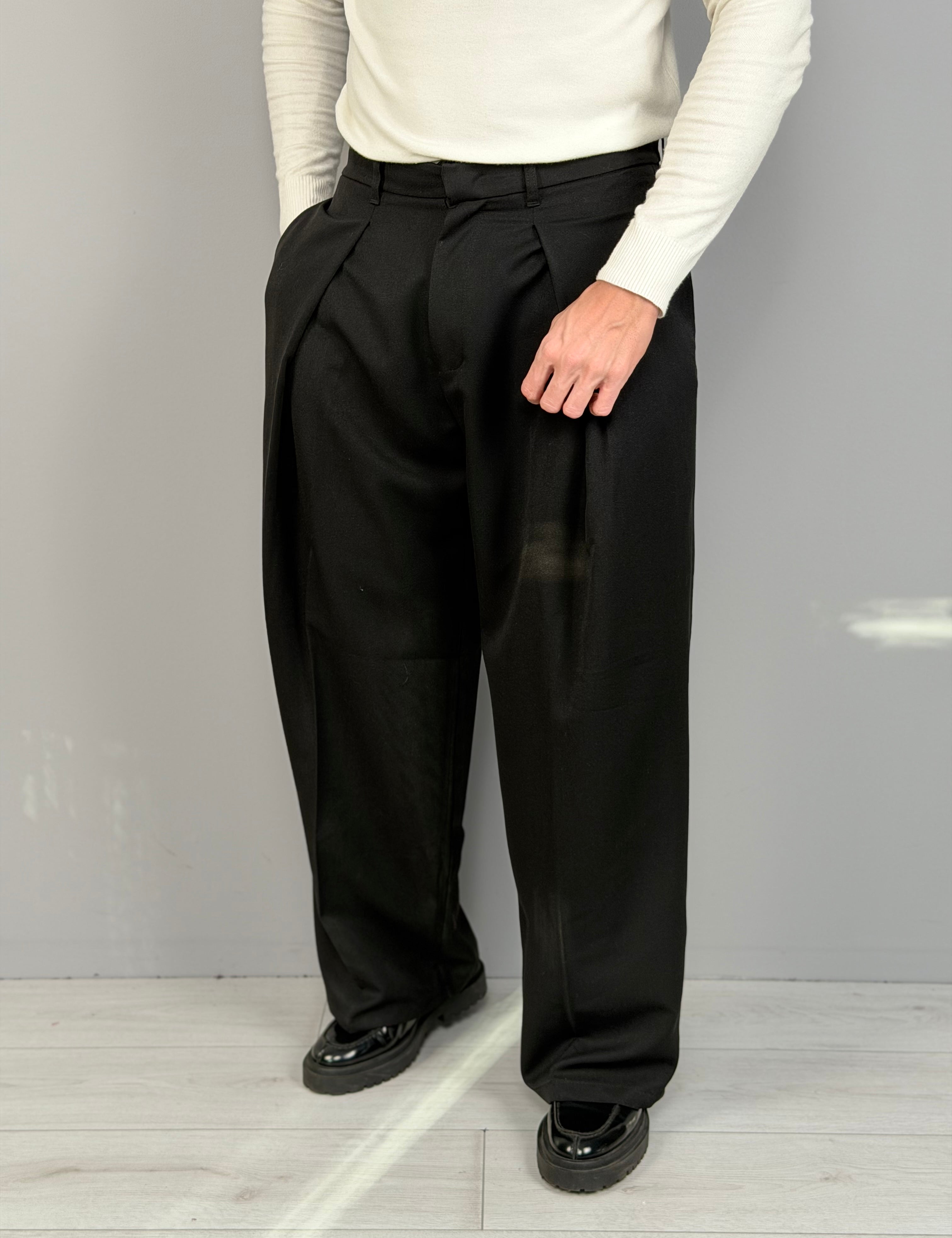 PANTALONE AMPIO LIMITED - TASCHE DIETRO