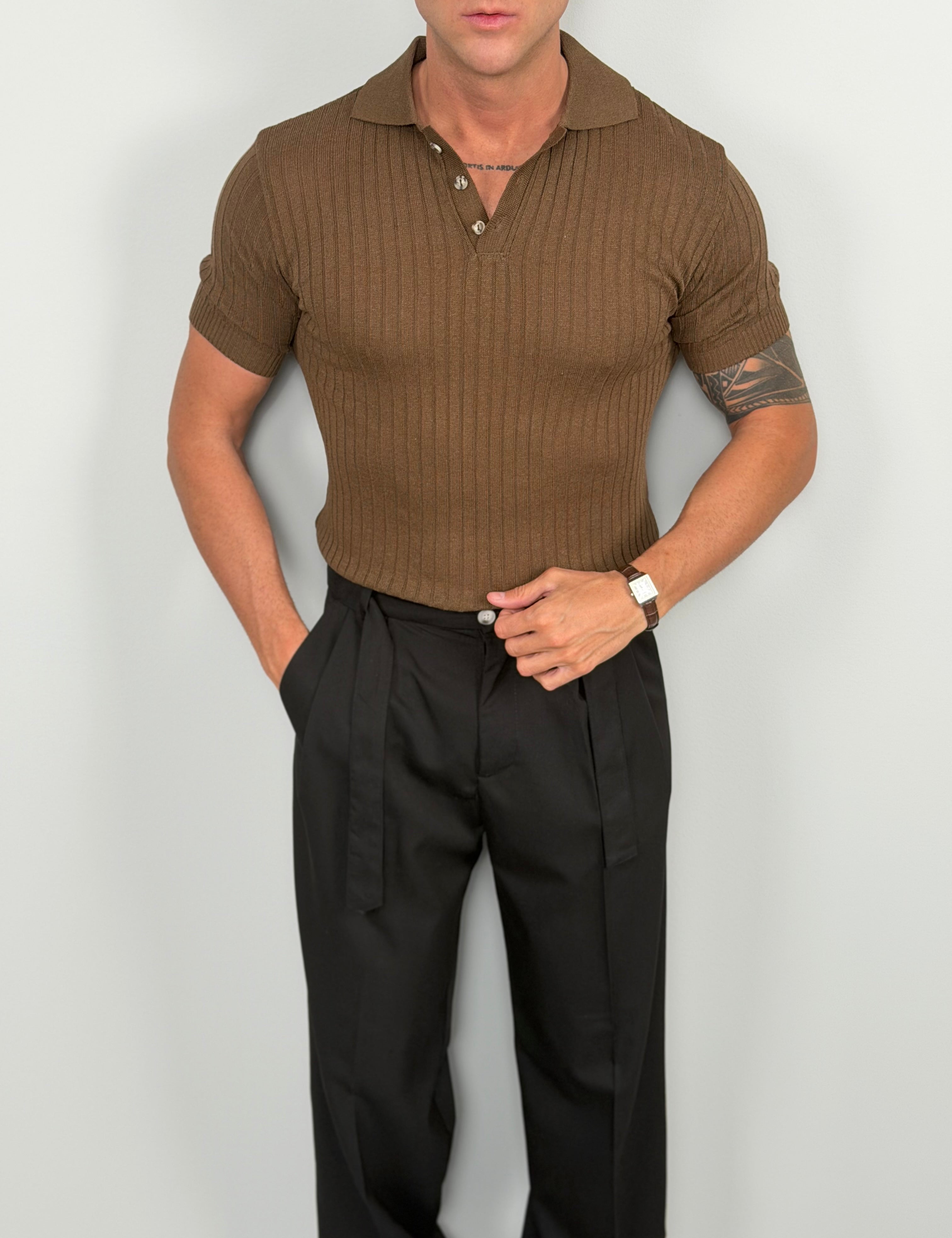 POLO DE HILO DE ALGODÓN